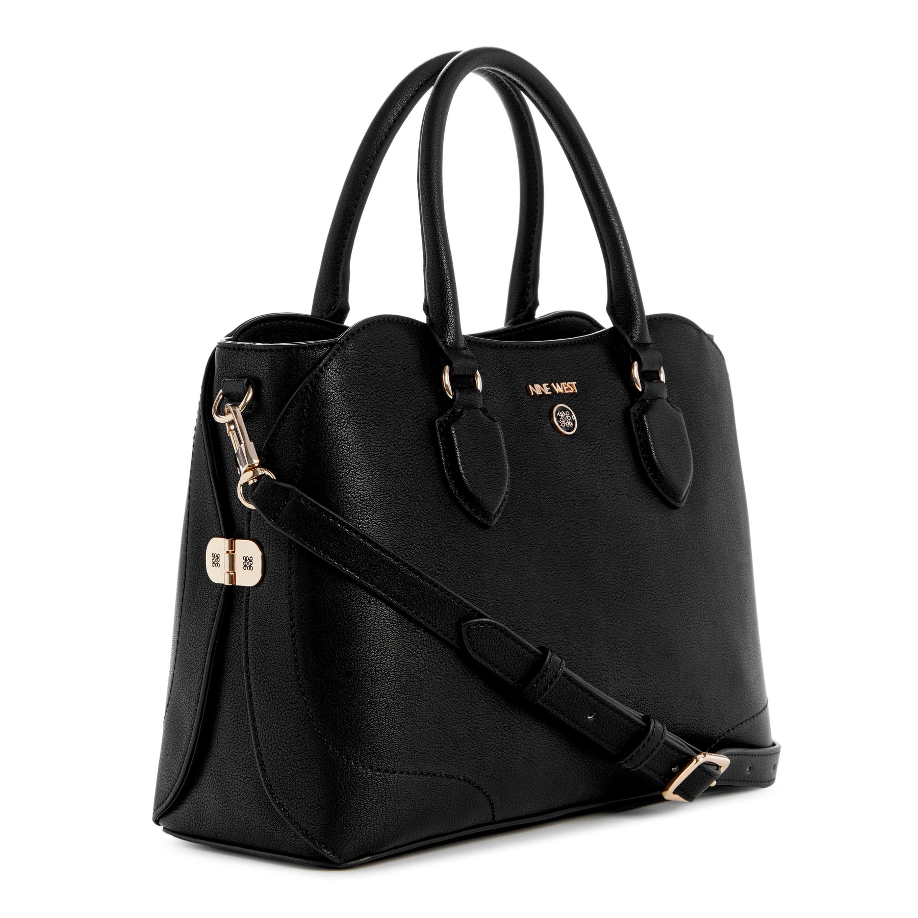 Brecken Satchel Bag Black