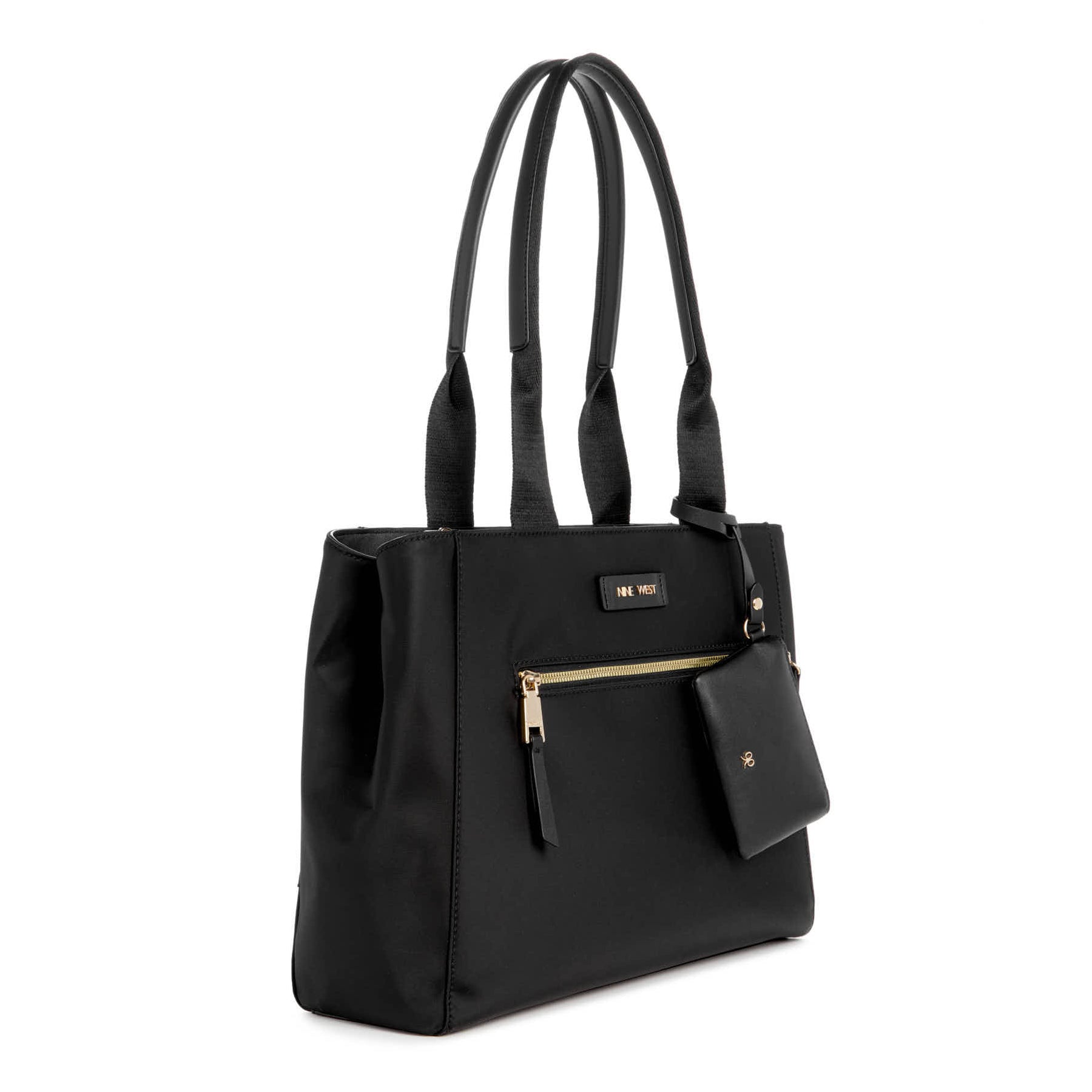 Byron Laptop Tote Bag Black