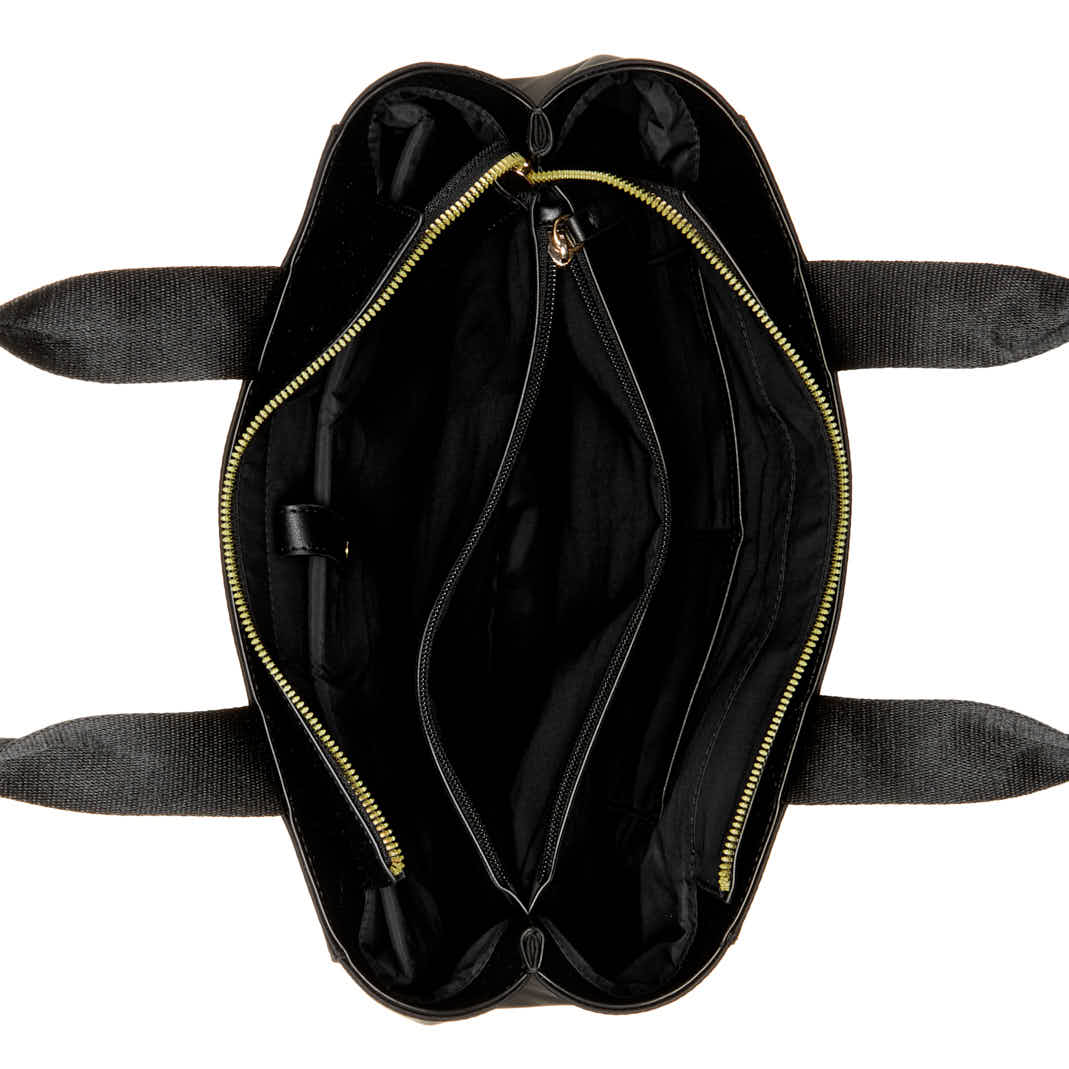 Byron Laptop Tote Bag Black