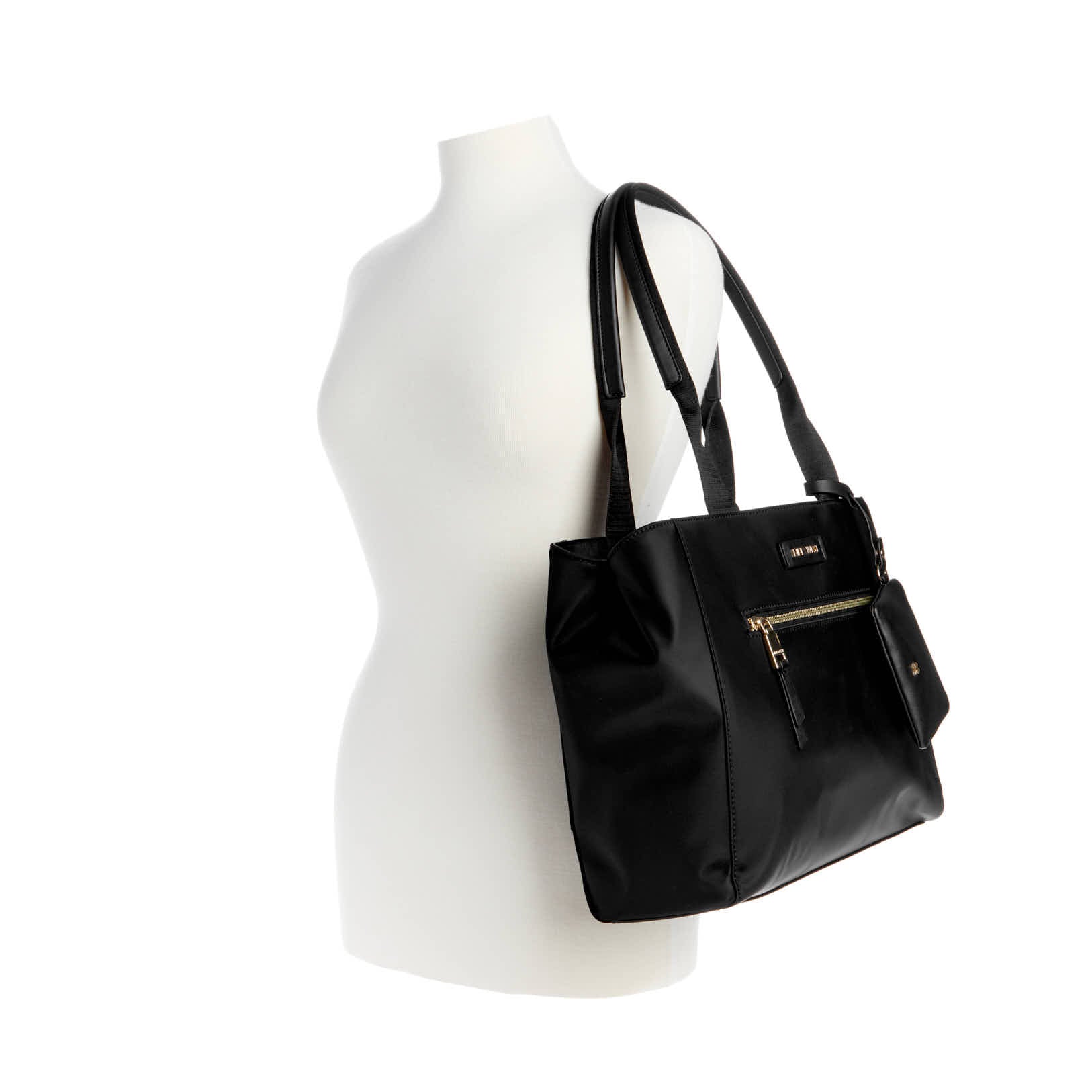 Byron Laptop Tote Bag Black