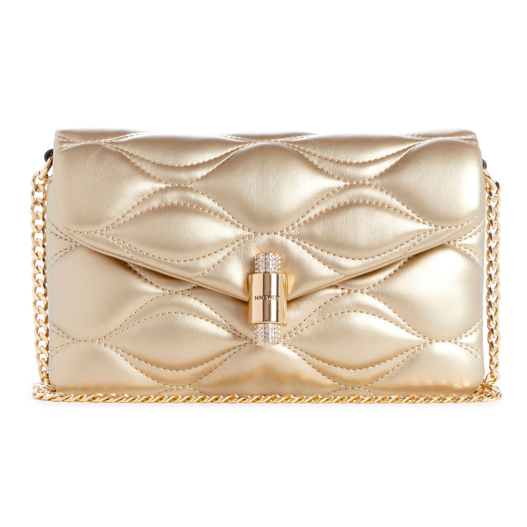 Isa Clutch Bag Golden