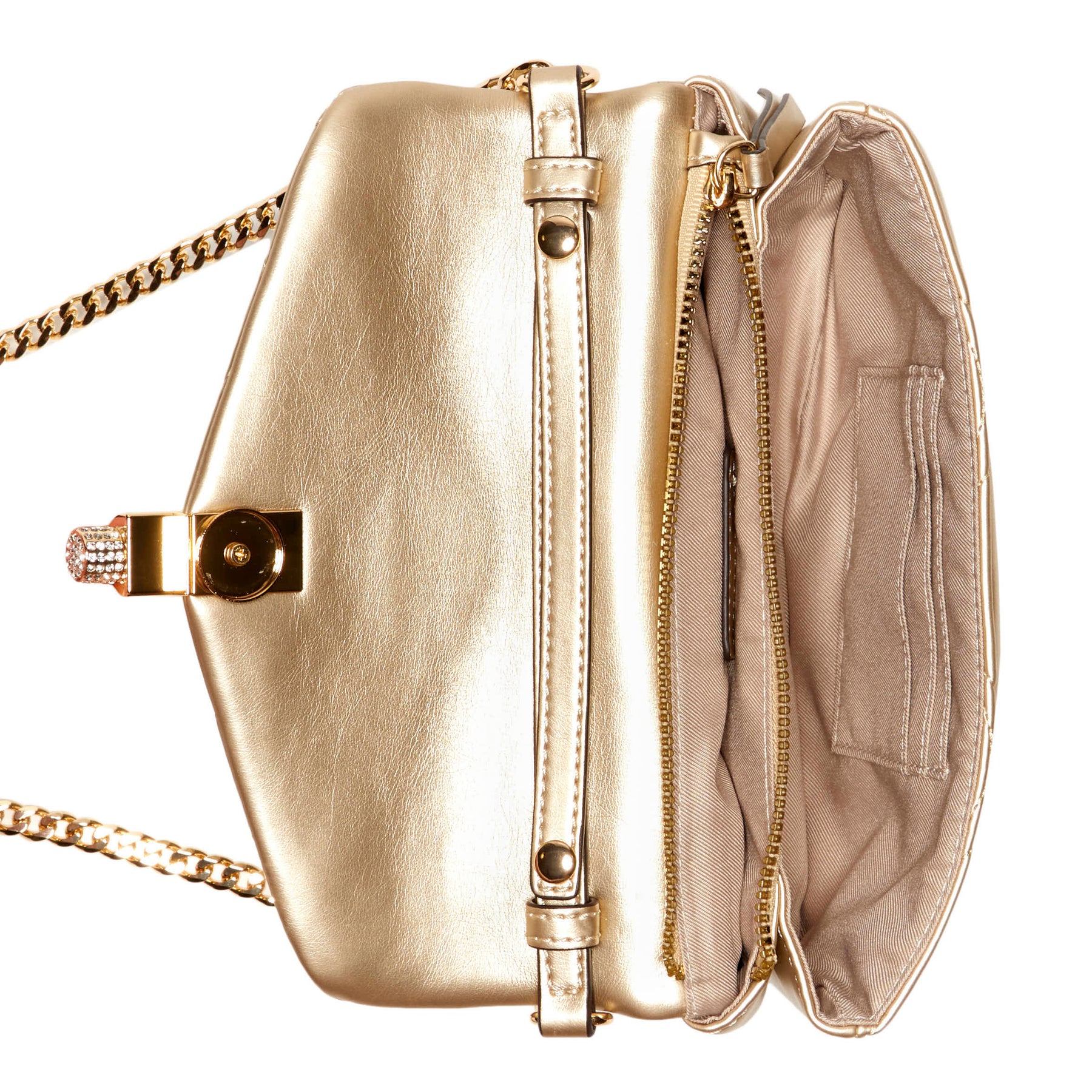 Isa Clutch Bag Golden