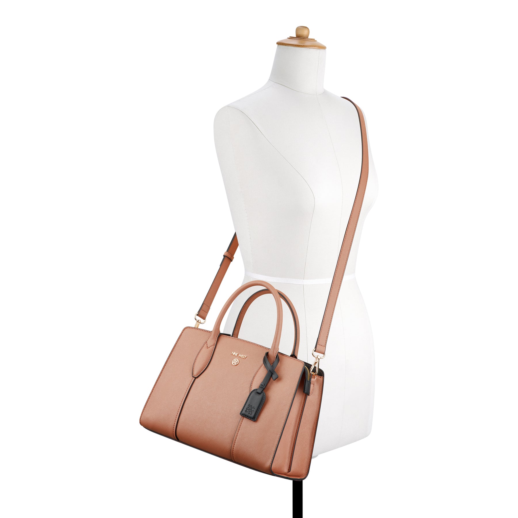 Grady Satchel Bag Rose Red