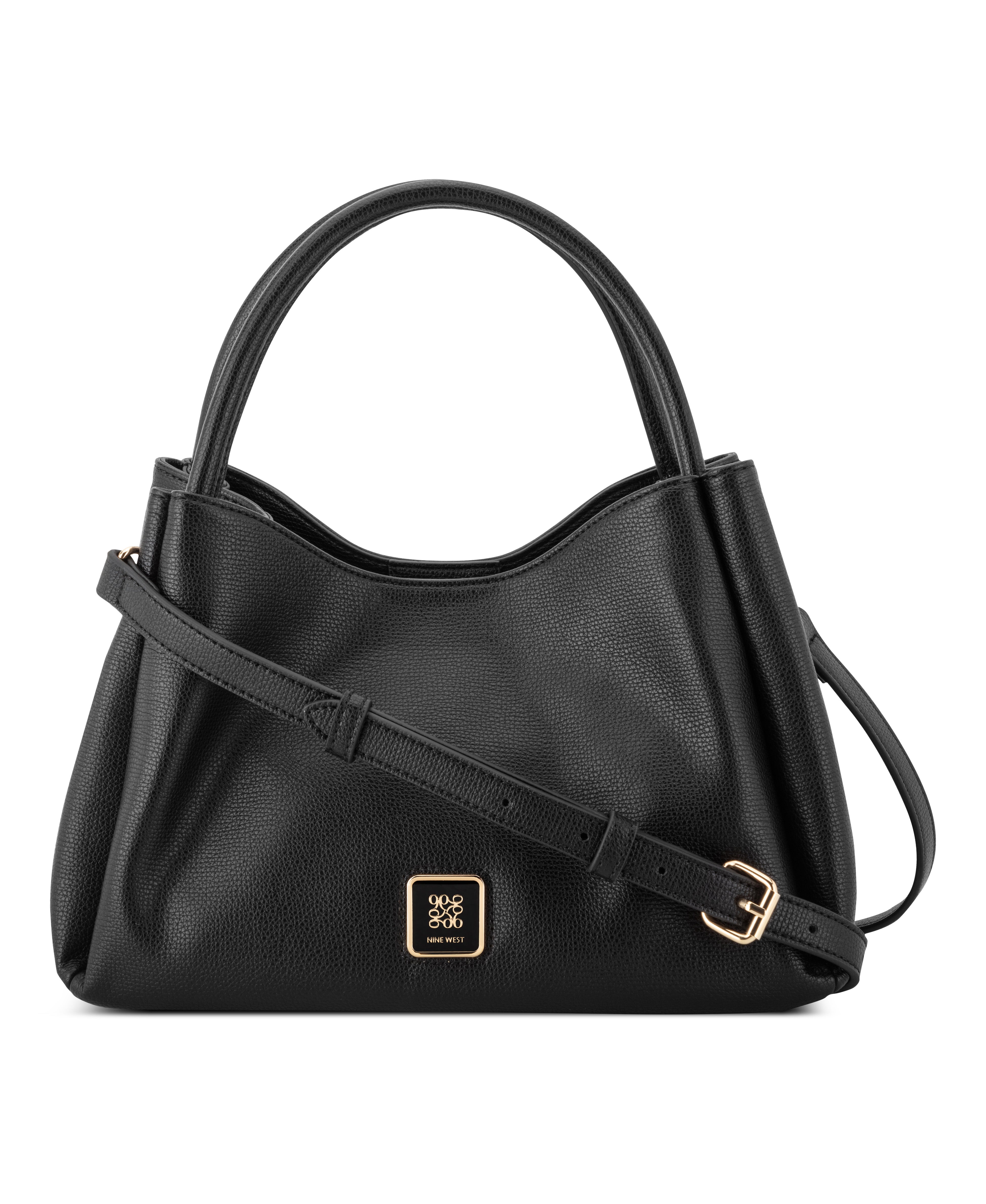 Dorsey Black Satchel Bag