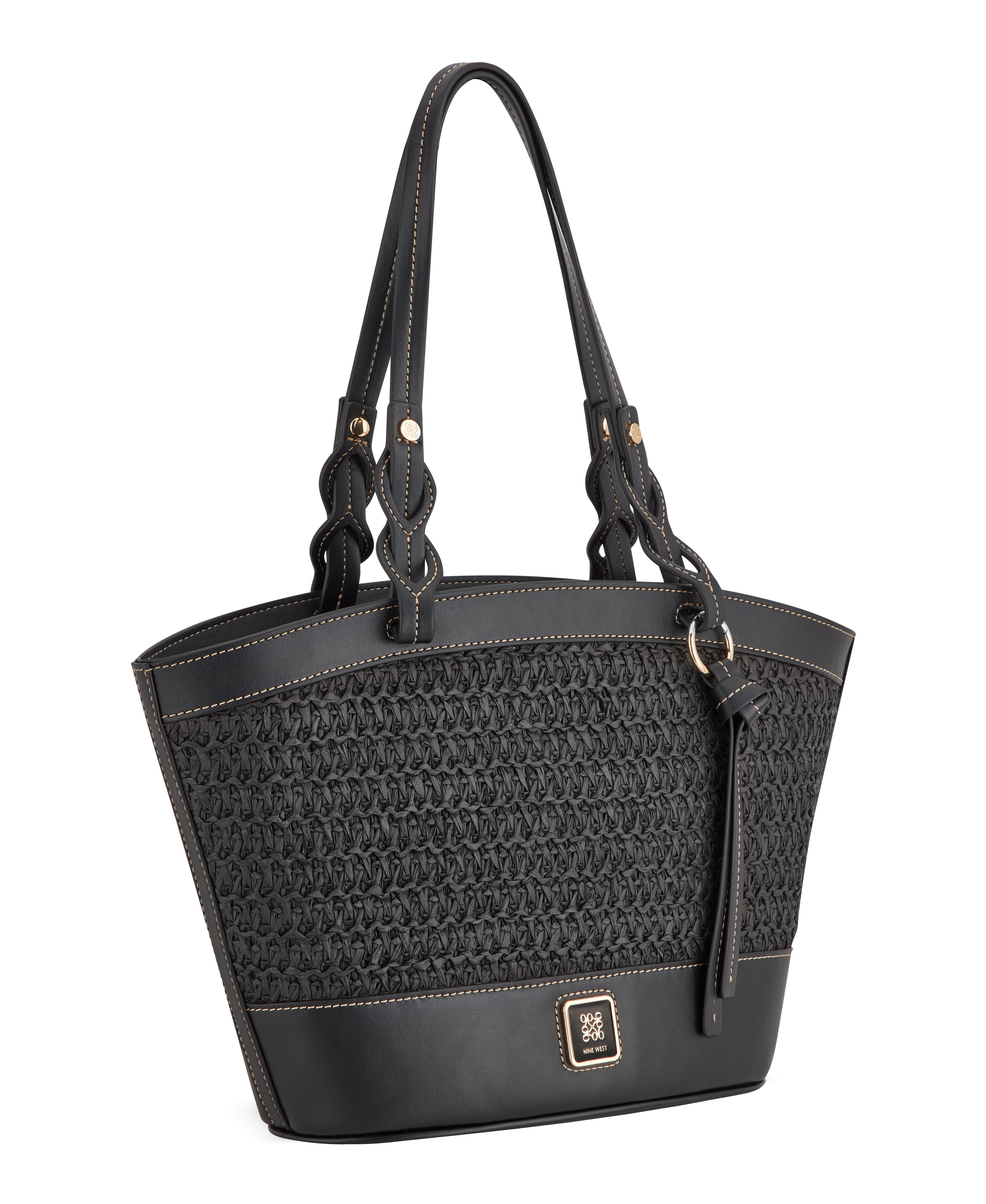 Nefi Black Tote Bag