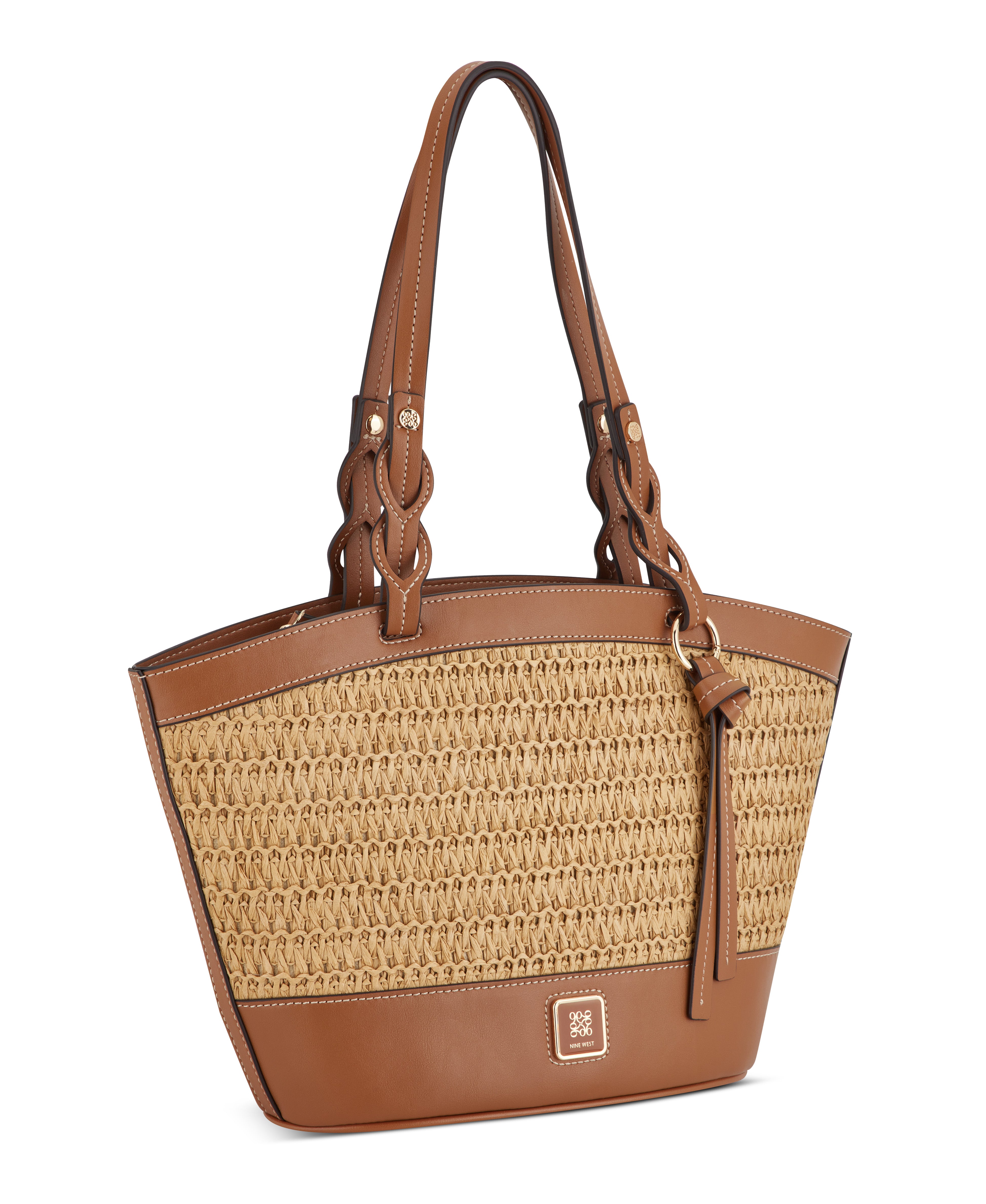 Nefi Light Brown Tote Bag