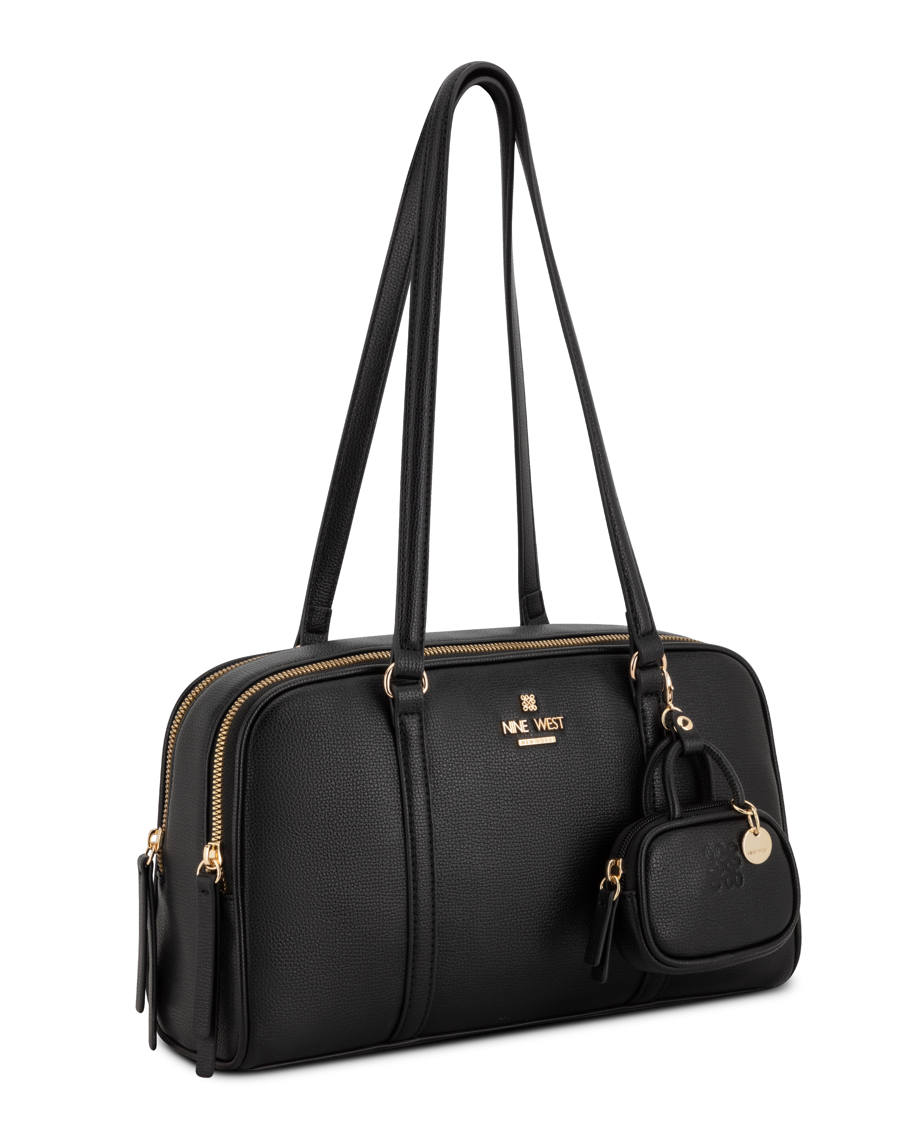 Alda Black Shoulder Bag