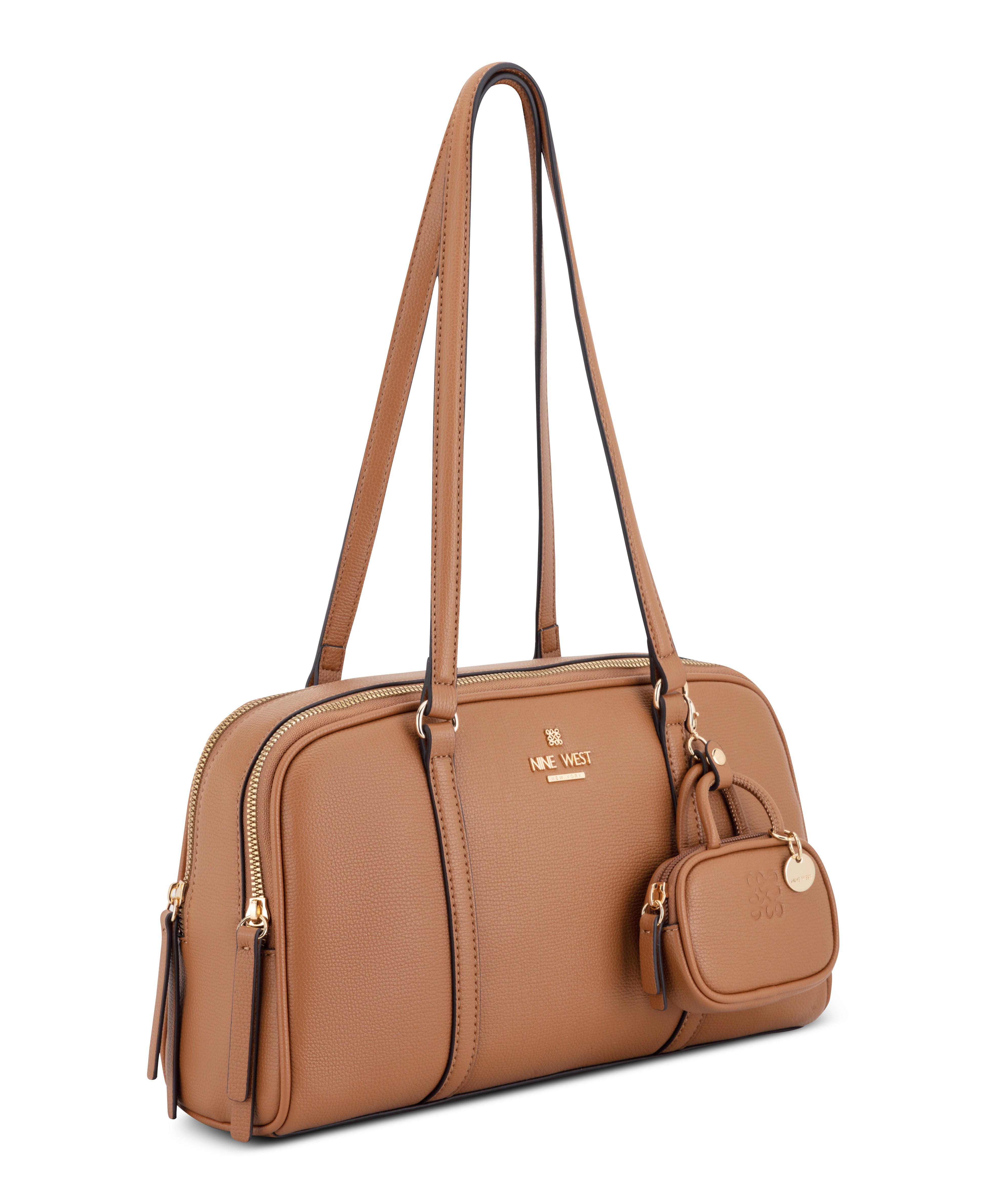 Alda Light Brown Shoulder Bag