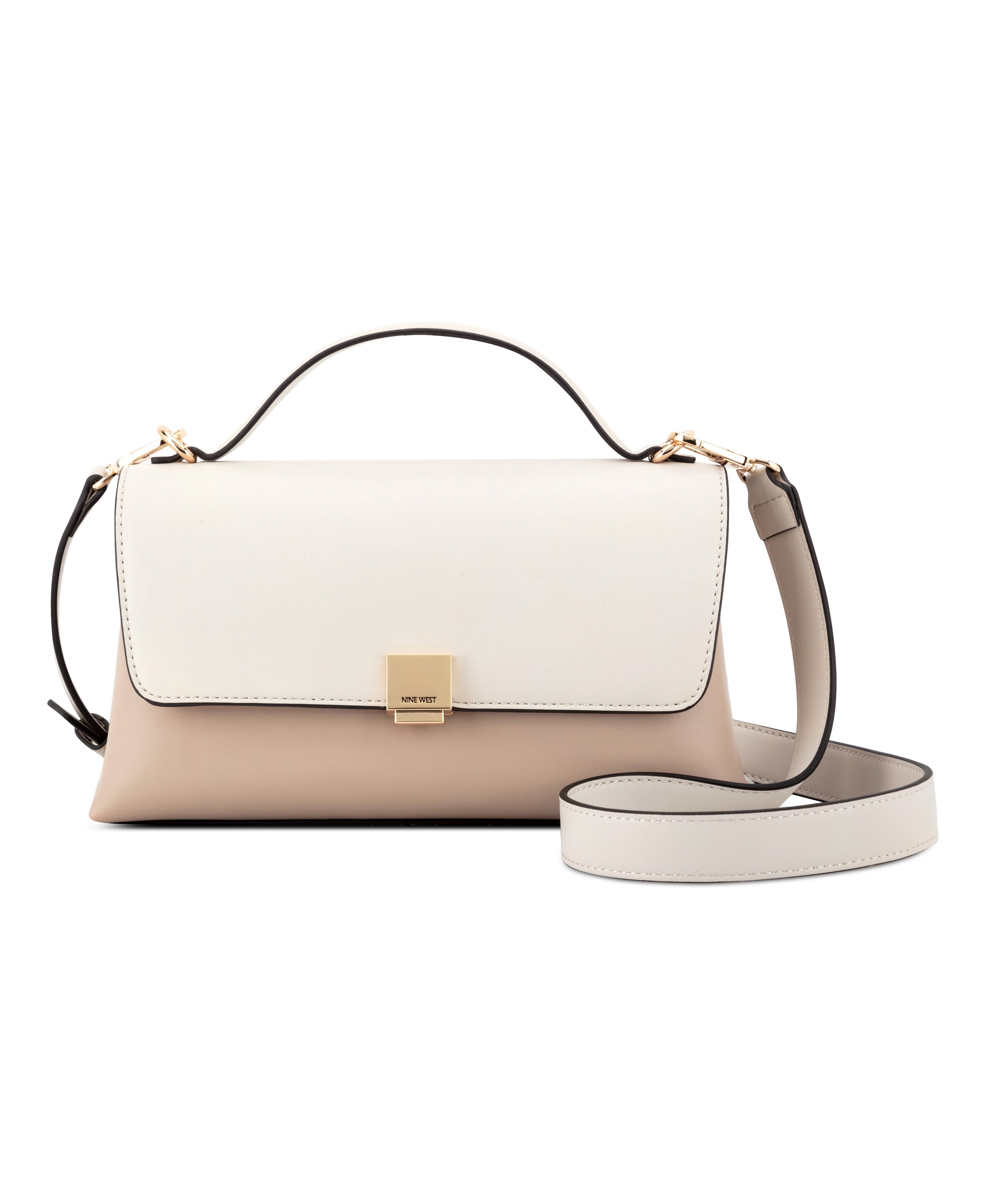 Elowyn Dark Beige Crossbody Bag