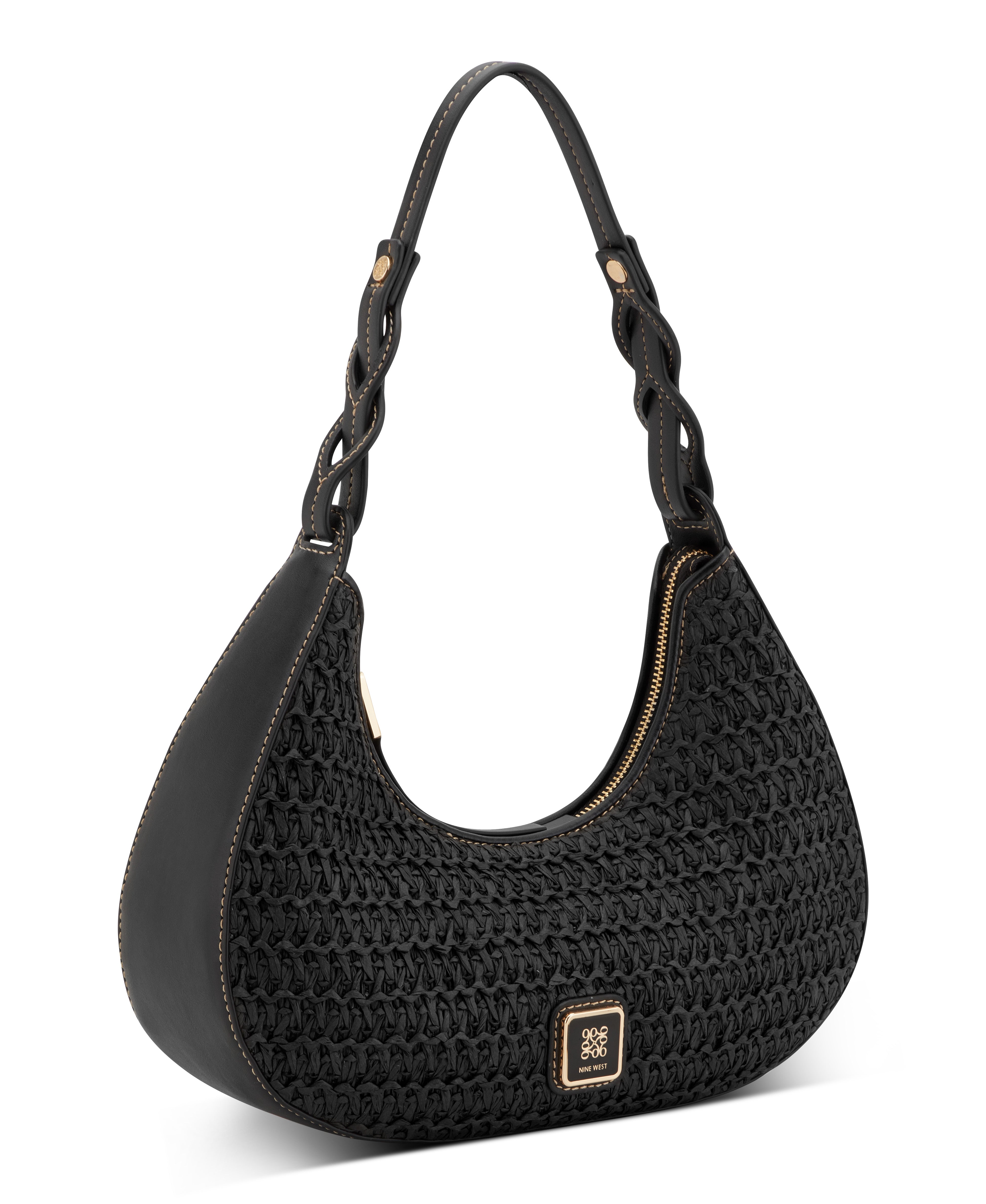 Nefi Black Shoulder Bag