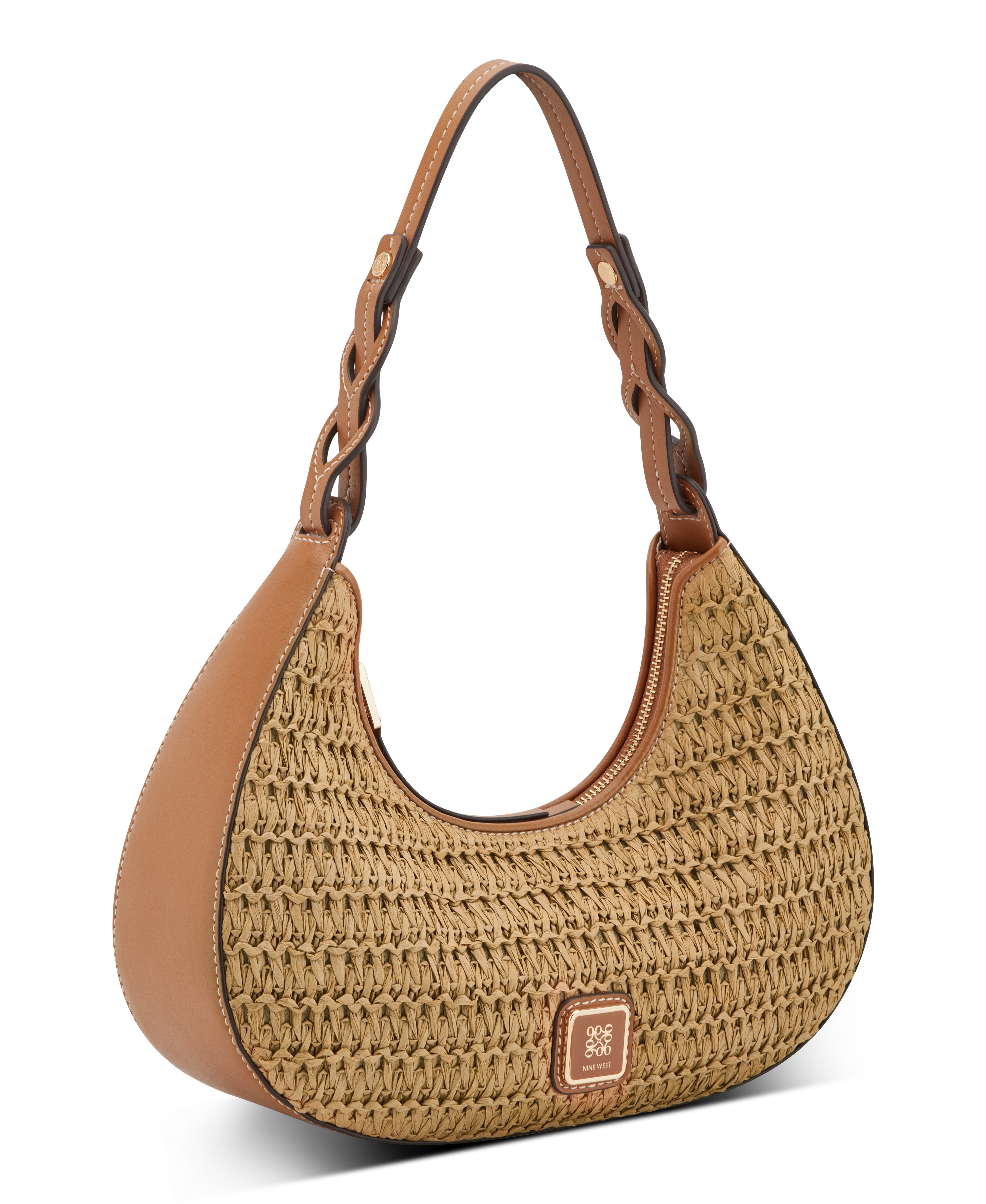 Nefi Light Brown Shoulder Bag