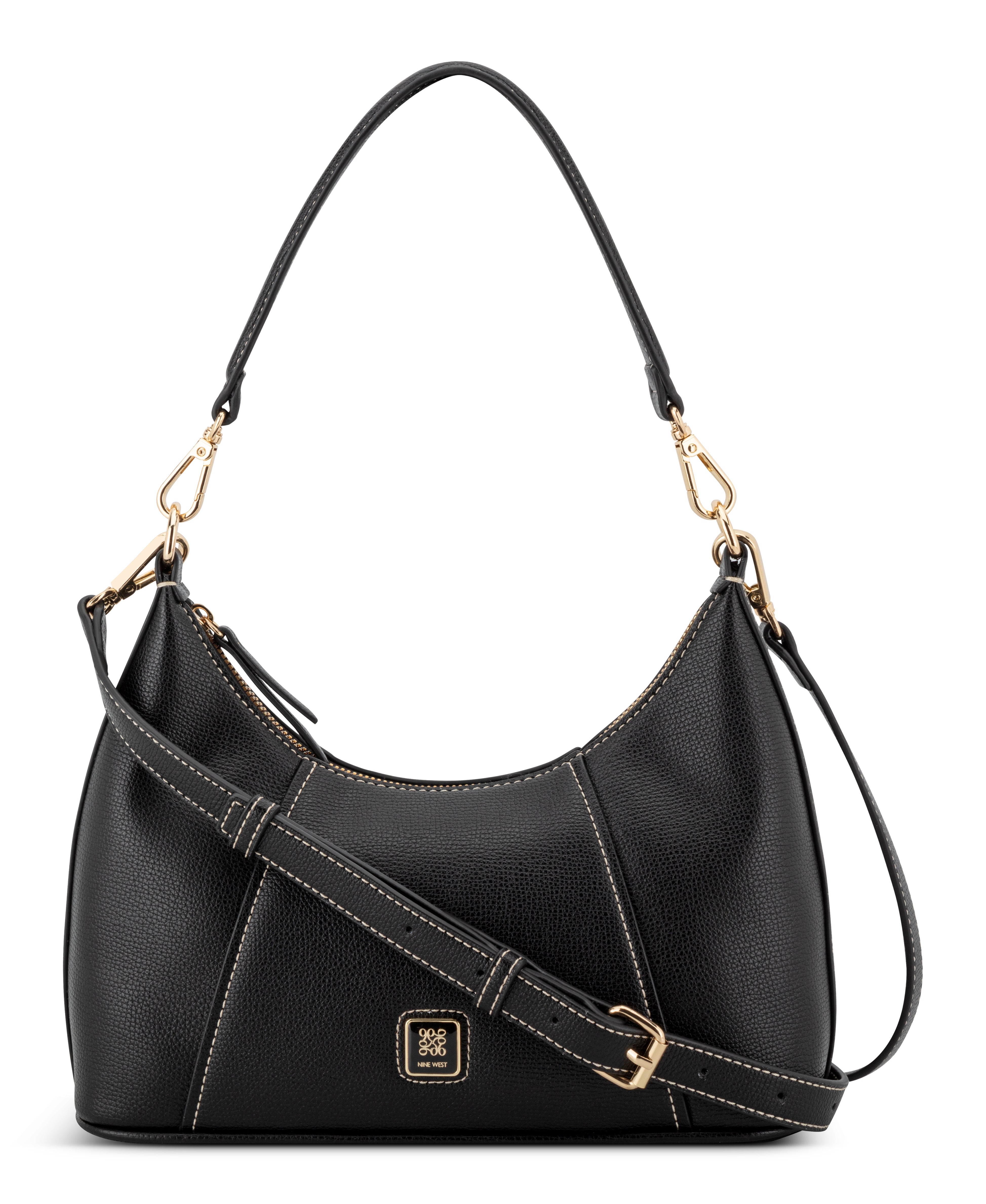 Quincie Black Shoulder Bag