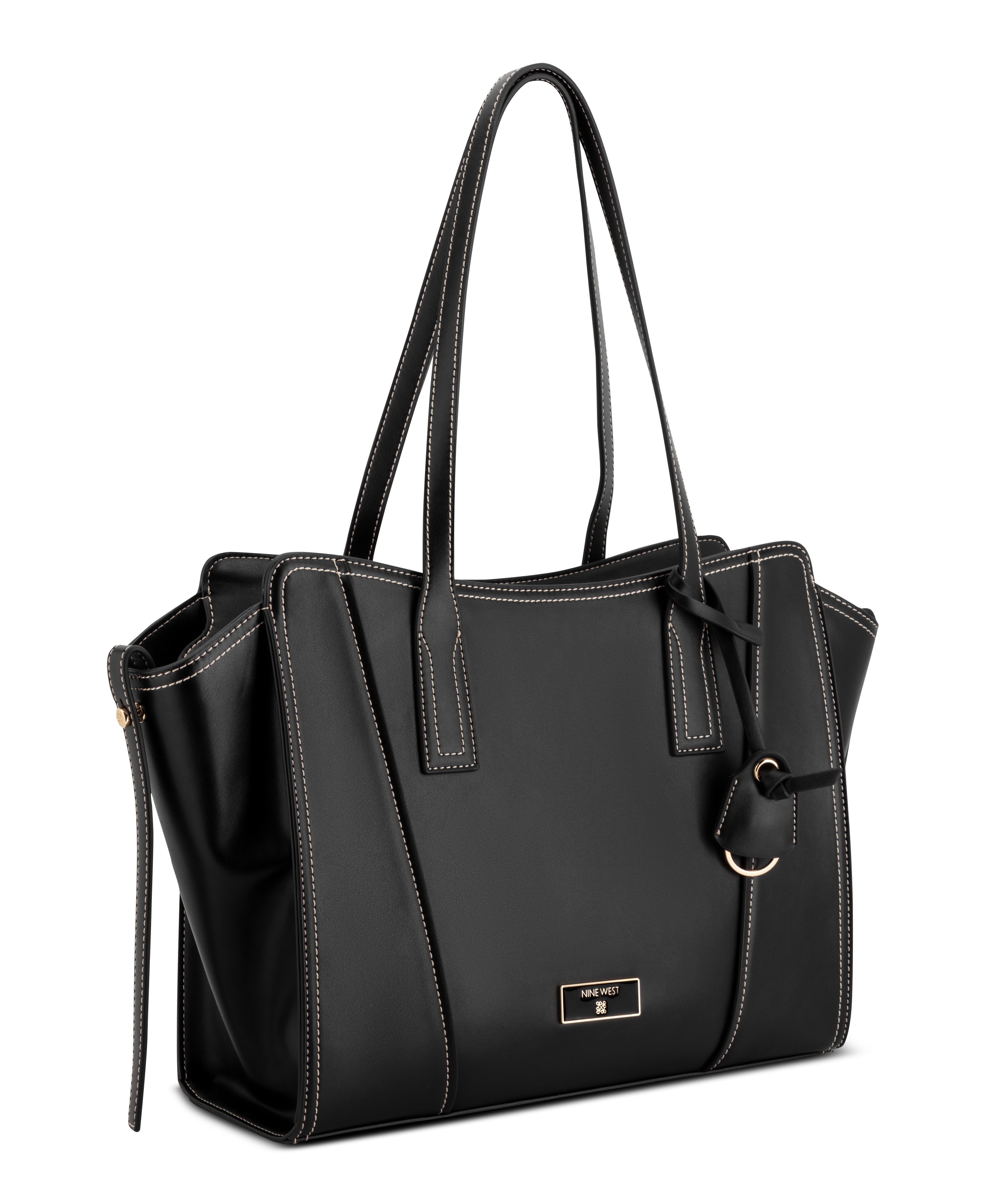 Fleura Black Tote Carry All Bag
