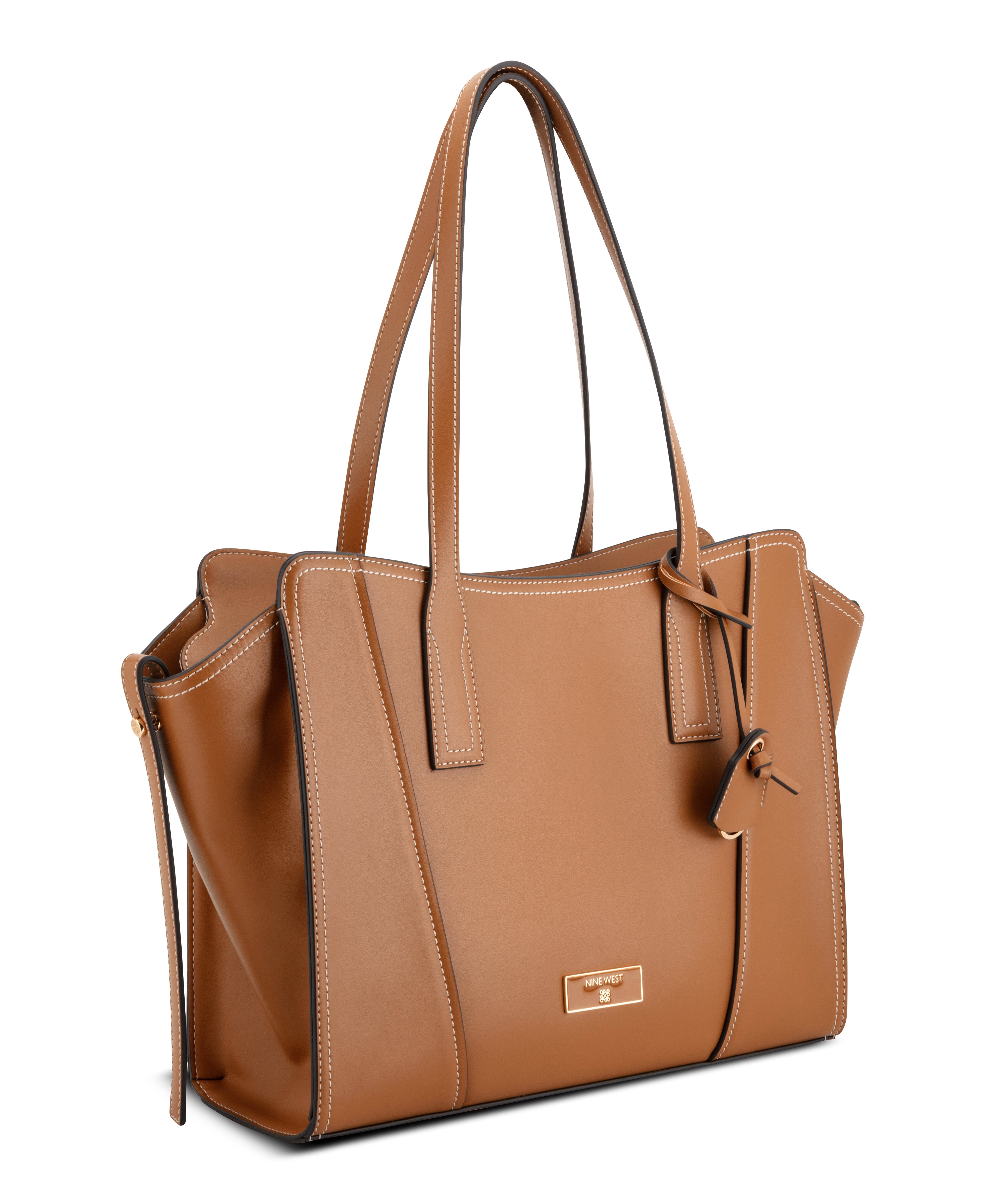 Fleura Light Brown Tote Carry All Bag