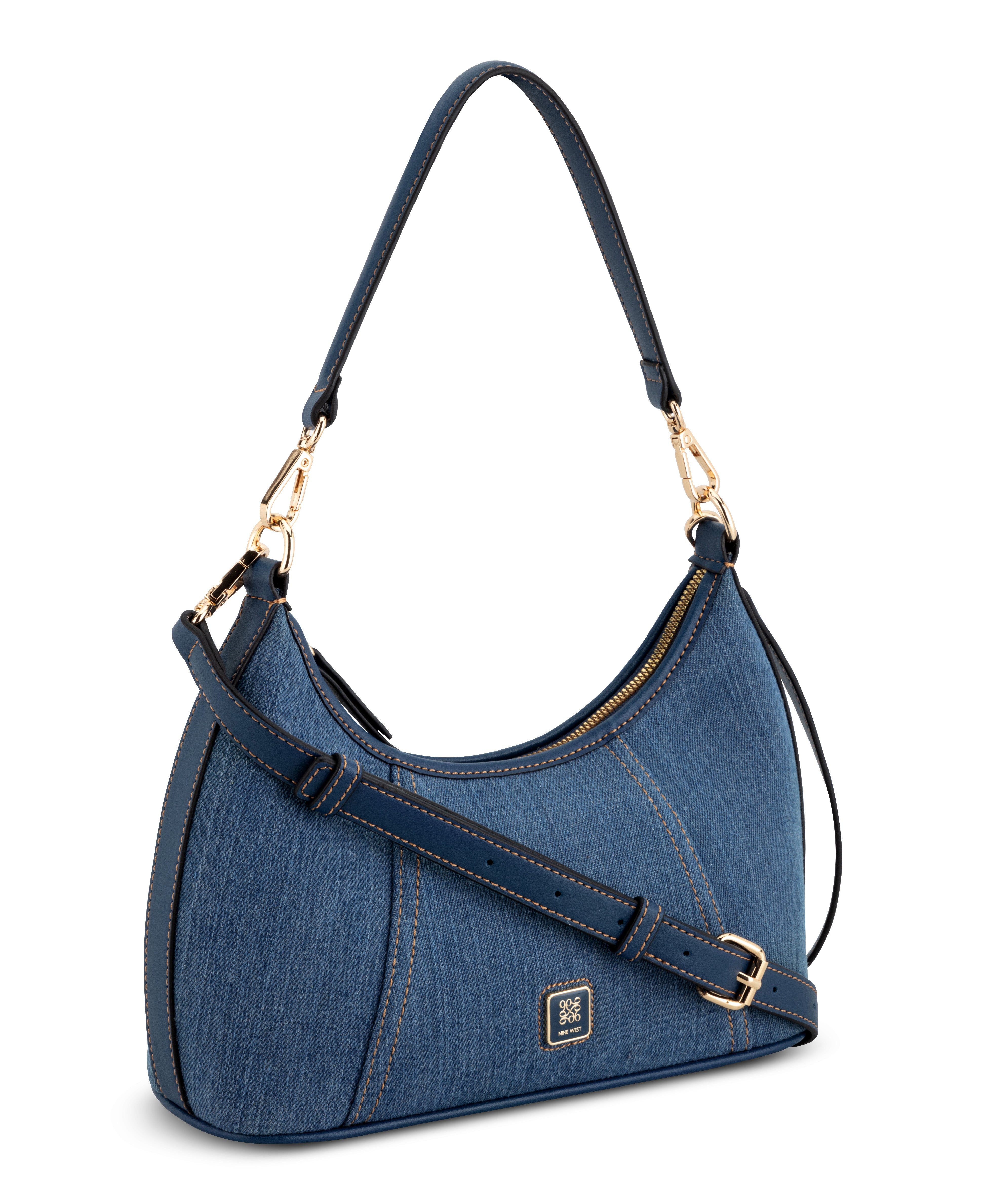 Quincie Navy Shoulder Bag