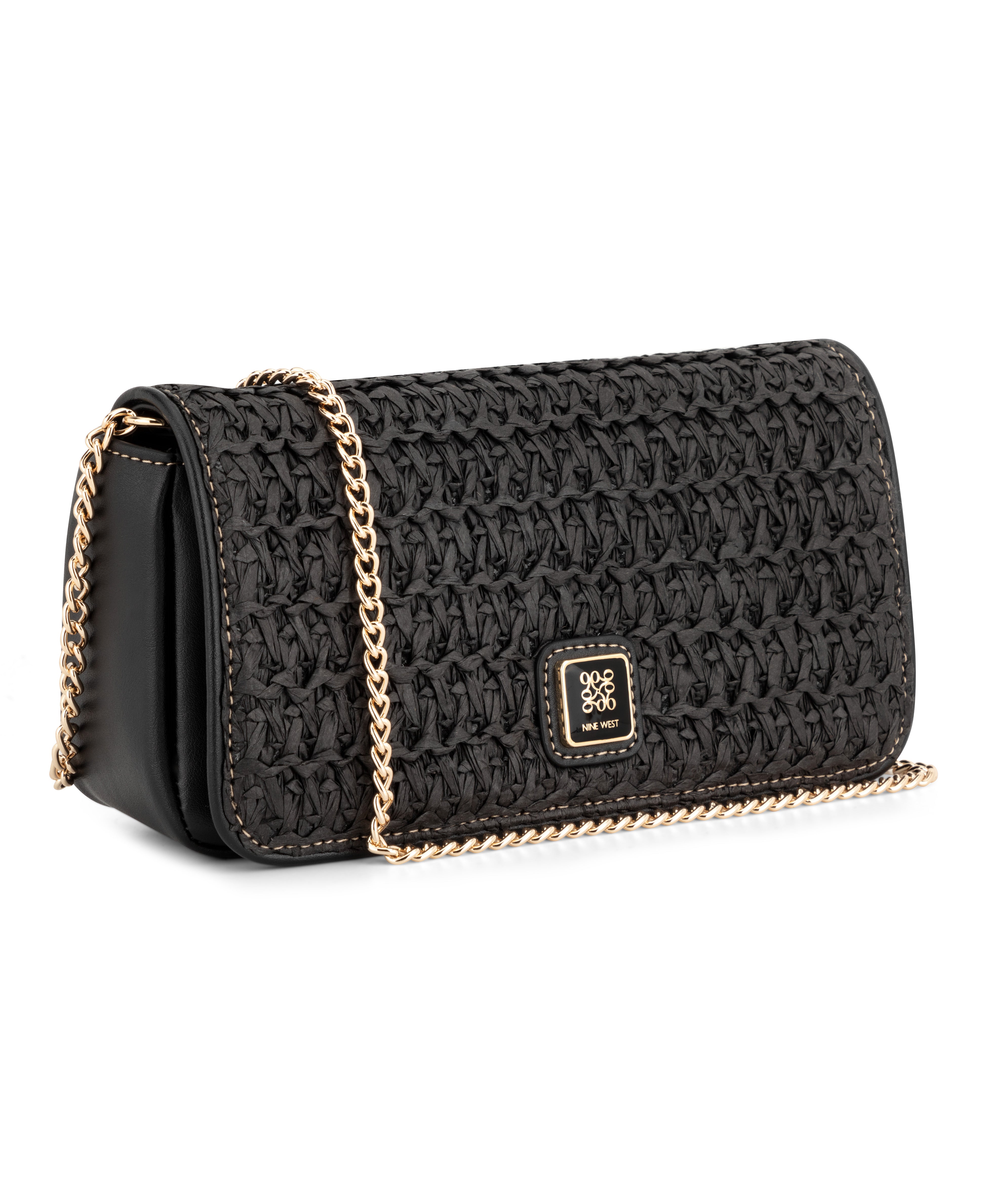 Nefi Black Crossbody Bag