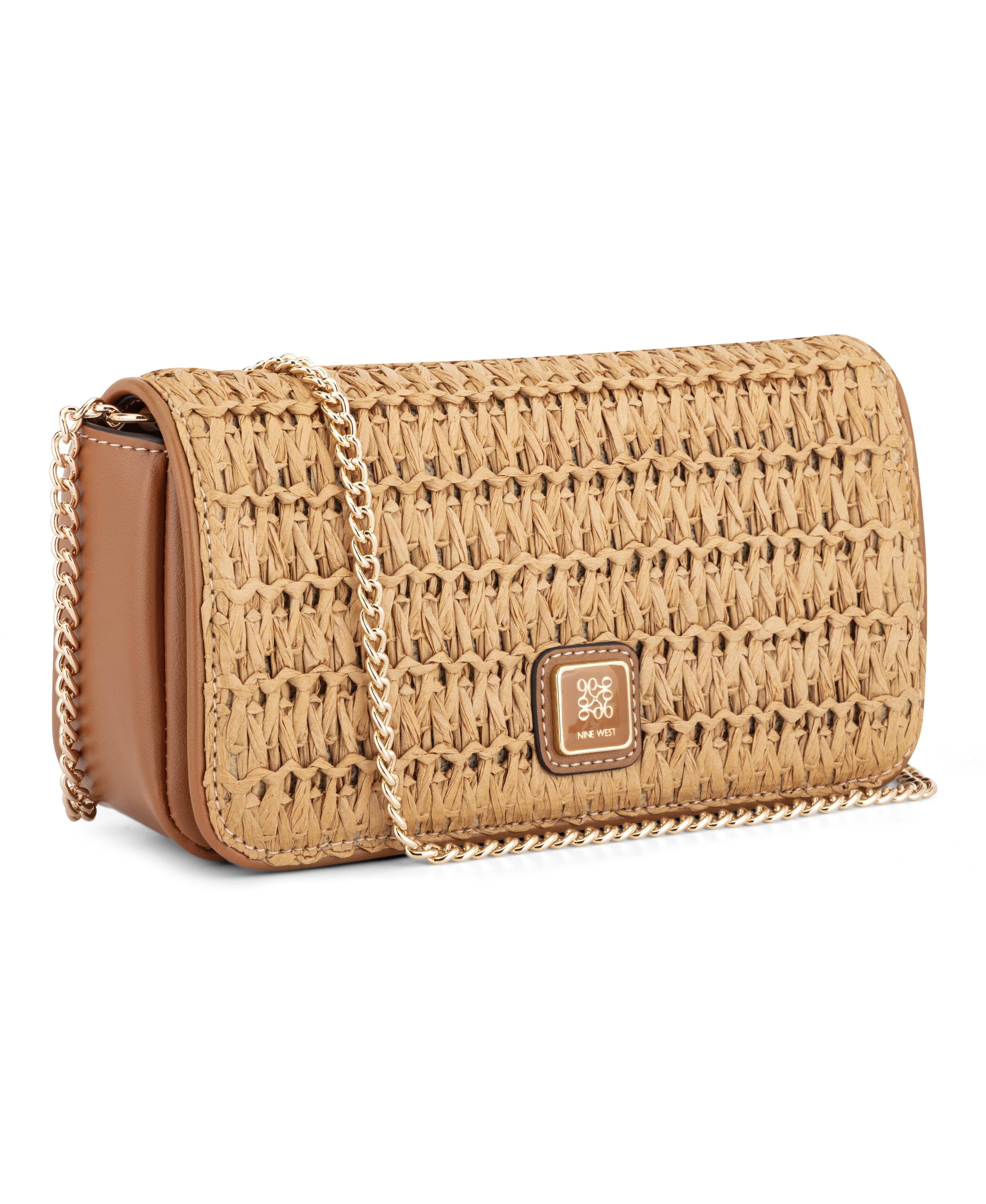 Nefi Light Brown Crossbody Bag