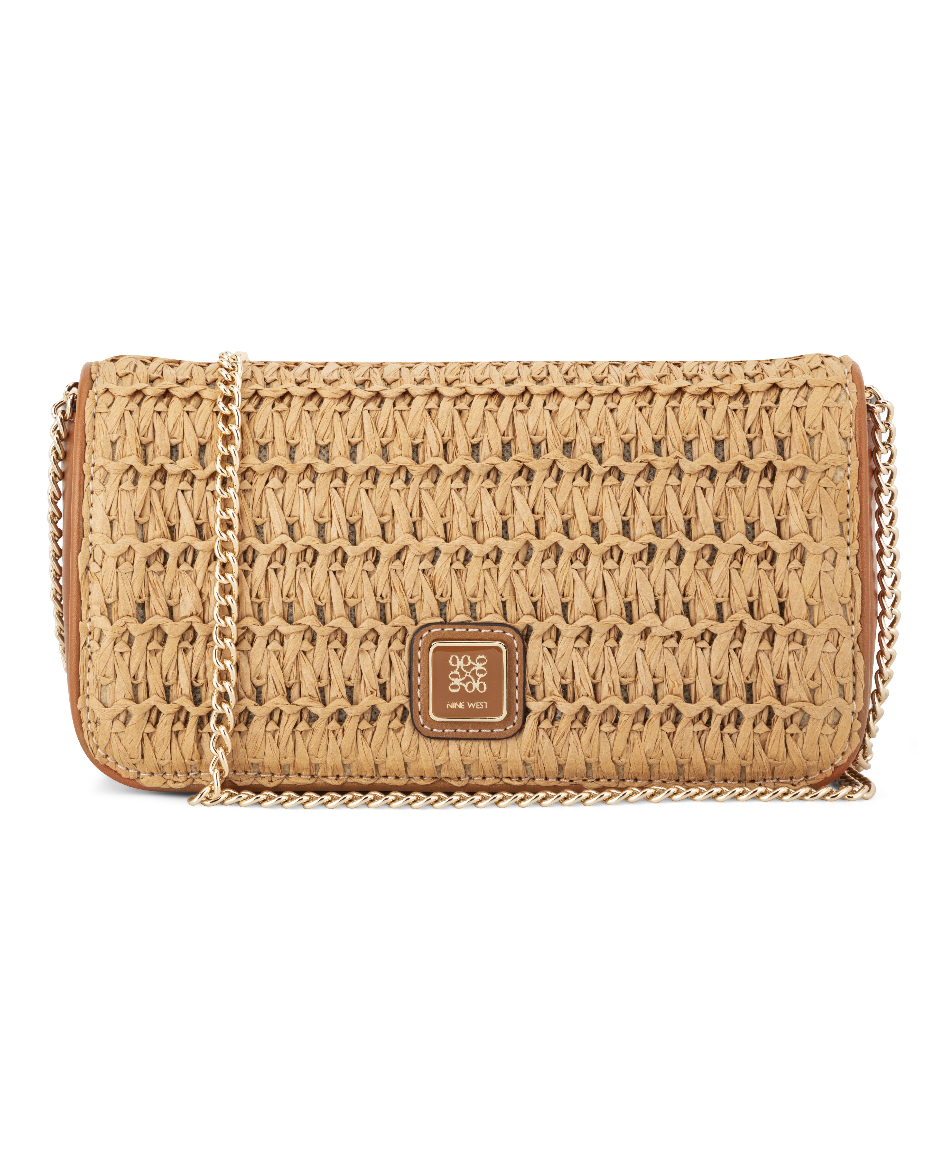 Nefi Light Brown Crossbody Bag