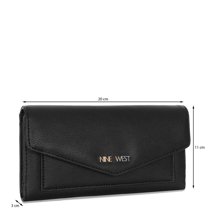 LENNA SLG CHECK SEC-BLACK