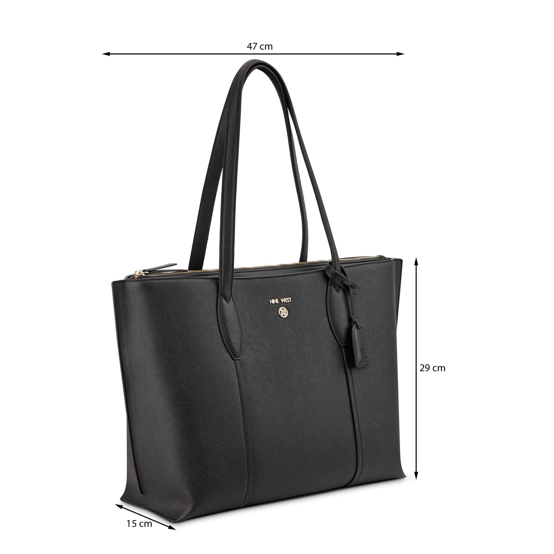 Grady Laptop Tech Tote Black