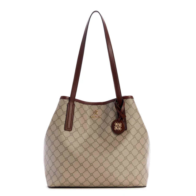 Delaine 2 In 1 Tote Bag L Brown