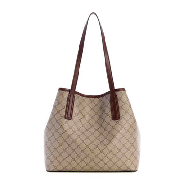 Delaine 2 In 1 Tote Bag L Brown