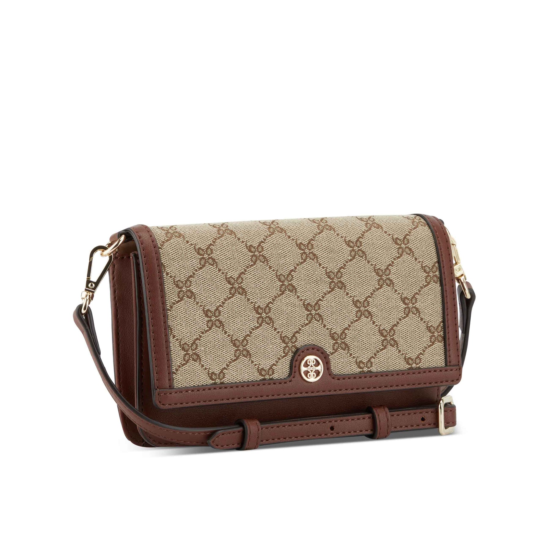 KYELLE SLING WALLET BROWN