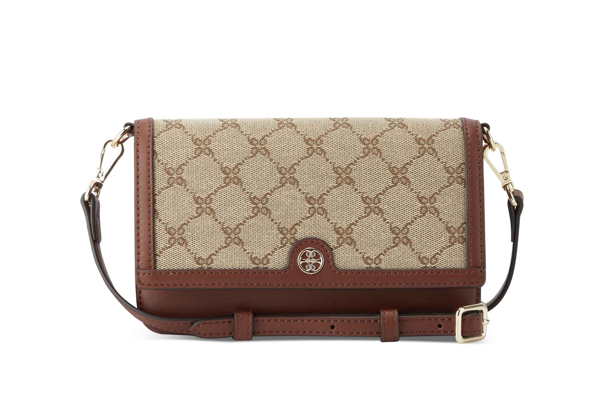KYELLE SLING WALLET BROWN