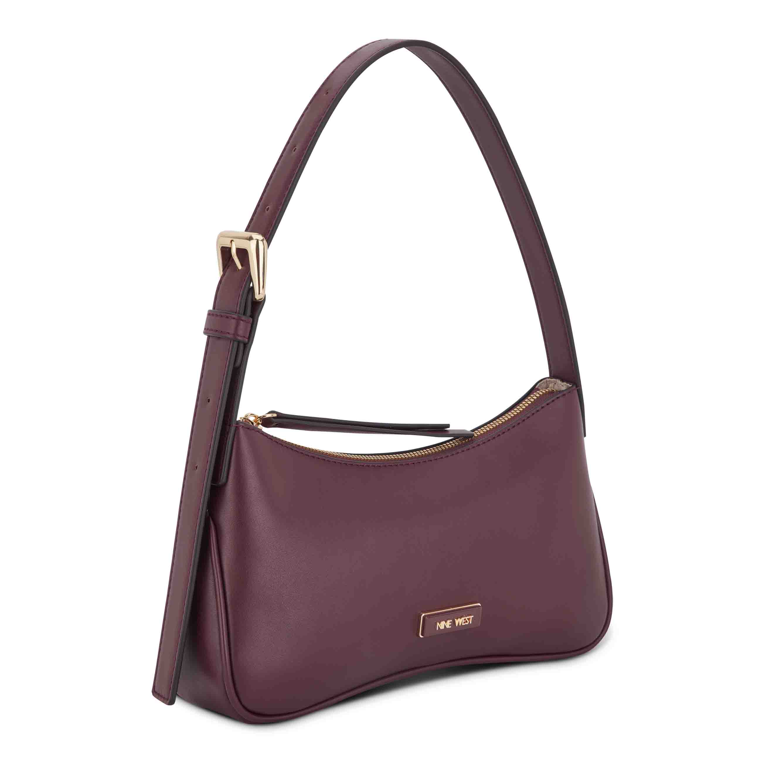 Adlee Shoulder Bag Burgundy