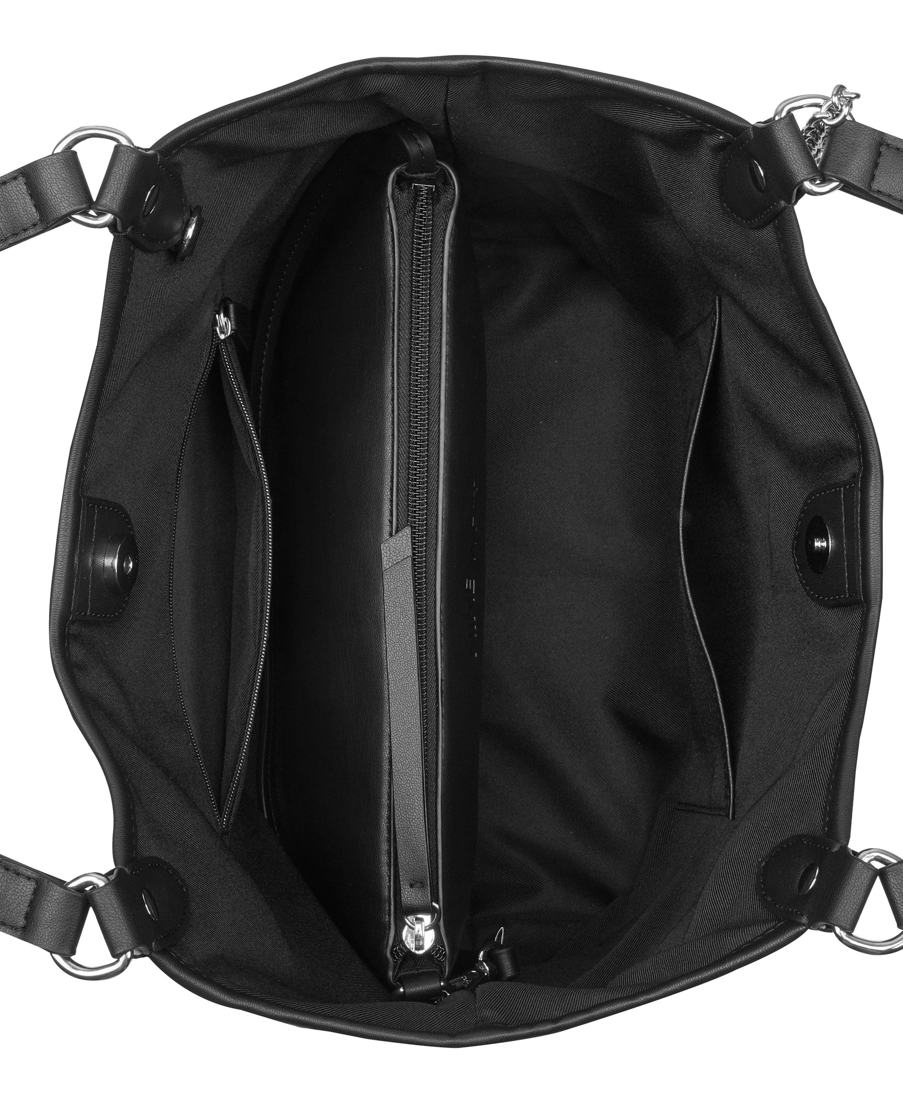 Jaslee Tote Carry All Bag Black