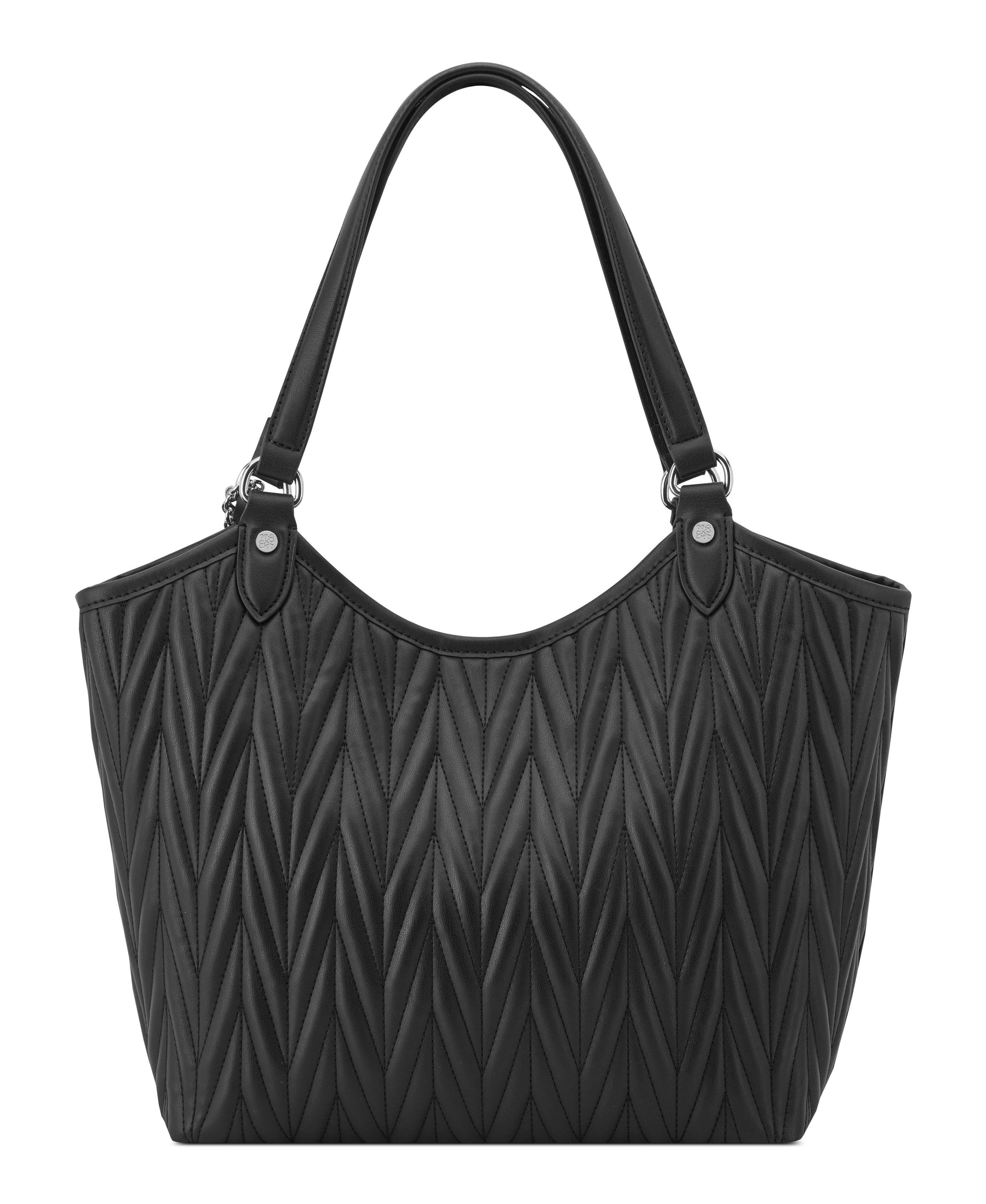 Jaslee Tote Carry All Bag Black
