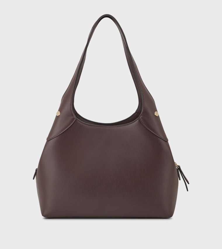 Eamon Hobo Bag Brown