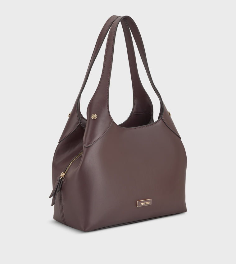 Eamon Hobo Bag Brown