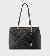 Haleema Tote Carry All Bag Black