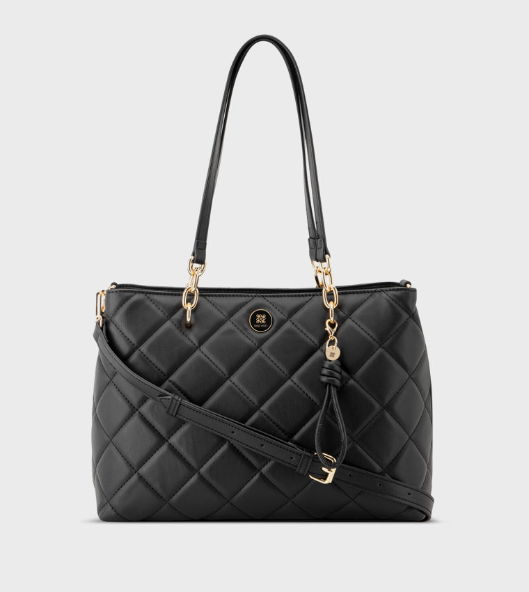 Haleema Tote Carry All Bag Black