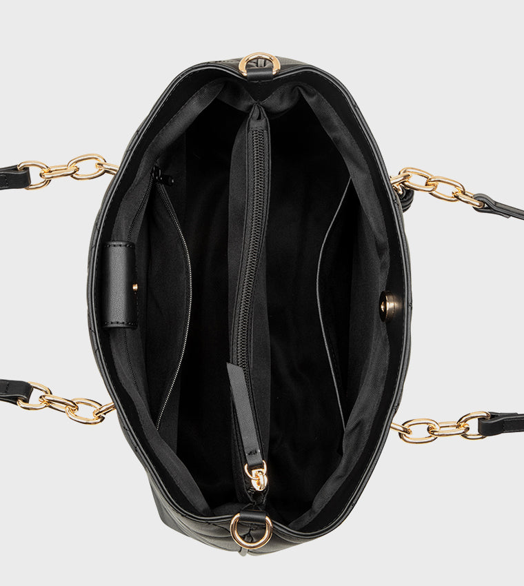 Haleema Tote Carry All Bag Black