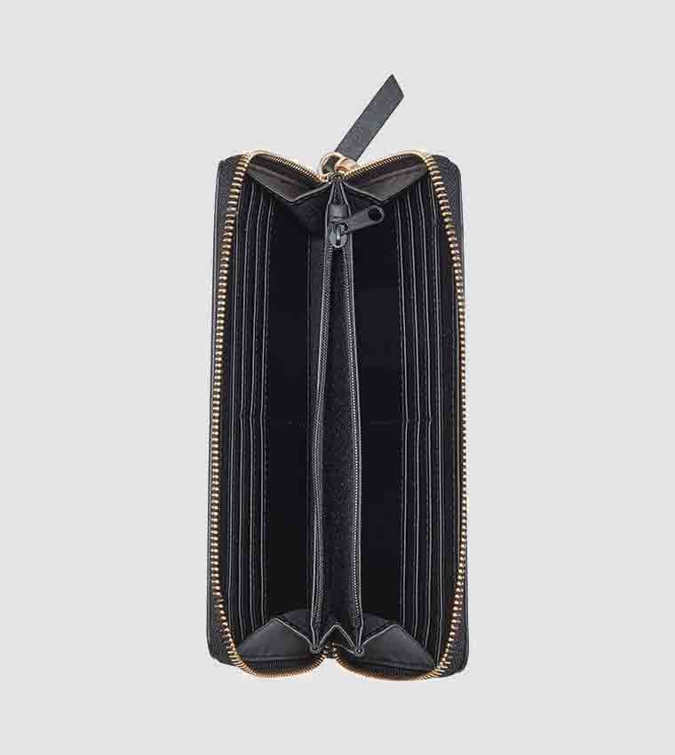 KYELLE ZIPPER WRIST WALLET BLACK