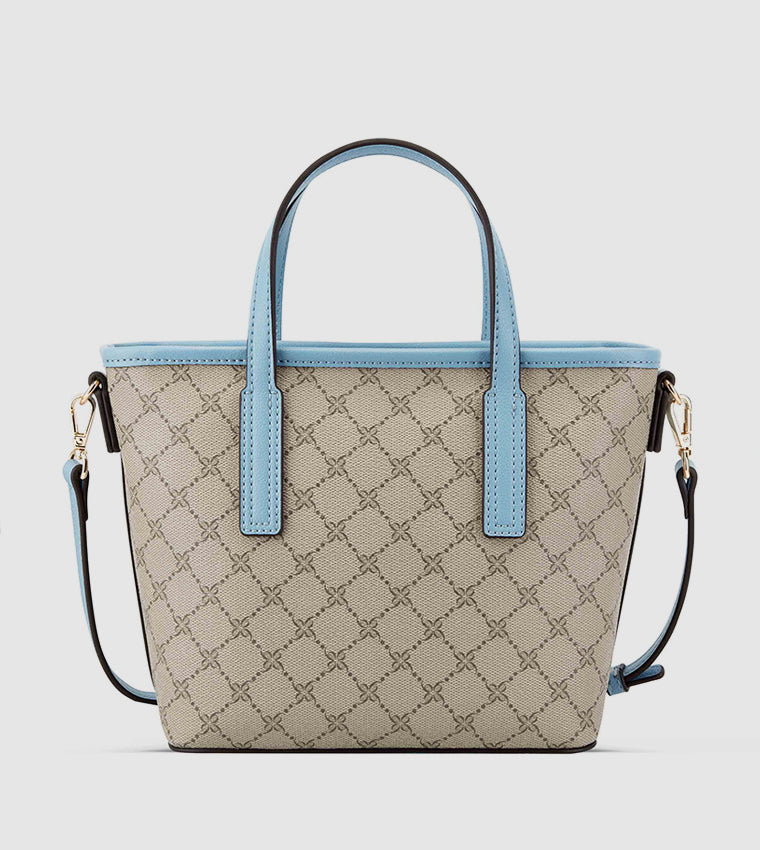 Delaine Beige Mini Tote