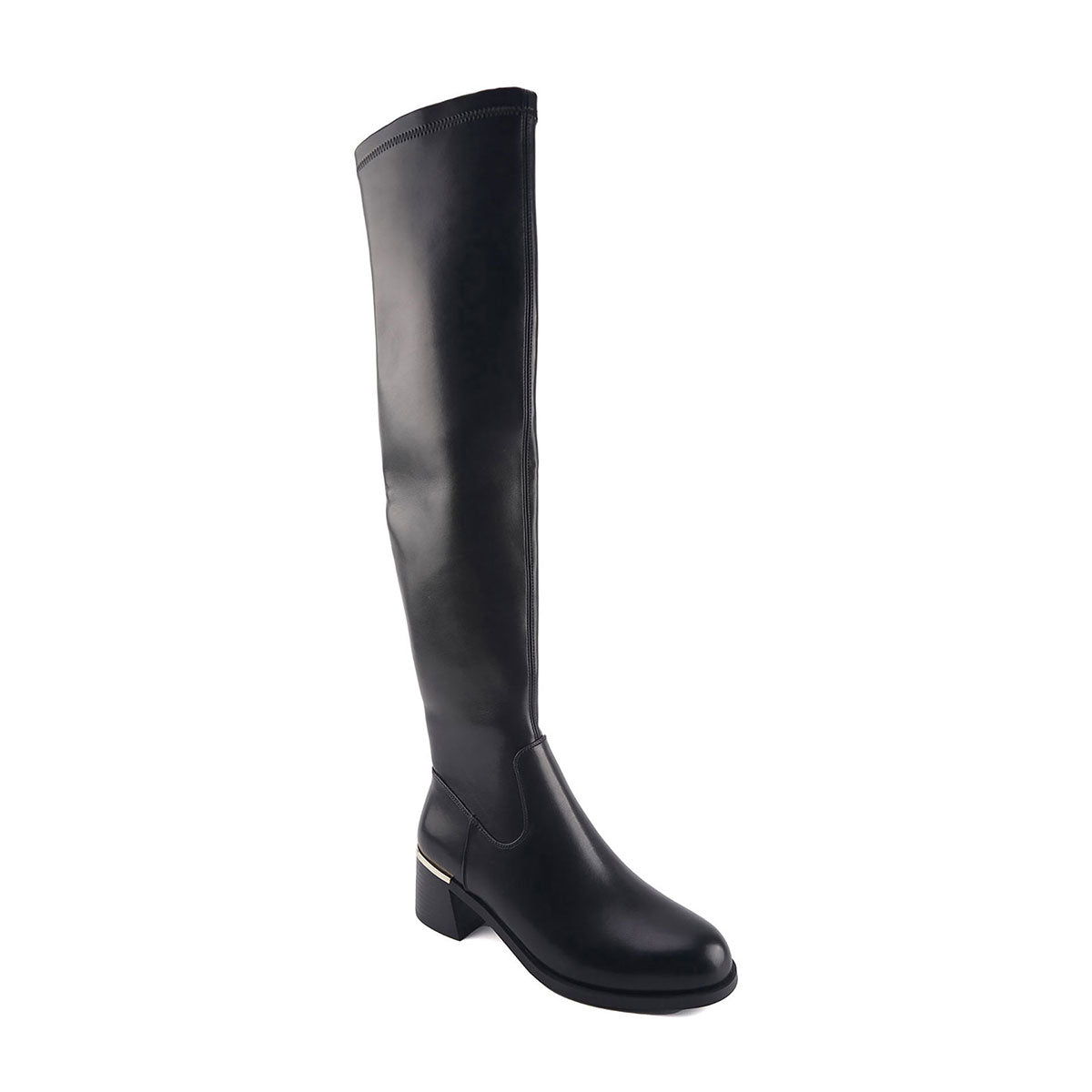 Orlow High Knee Boots - Black