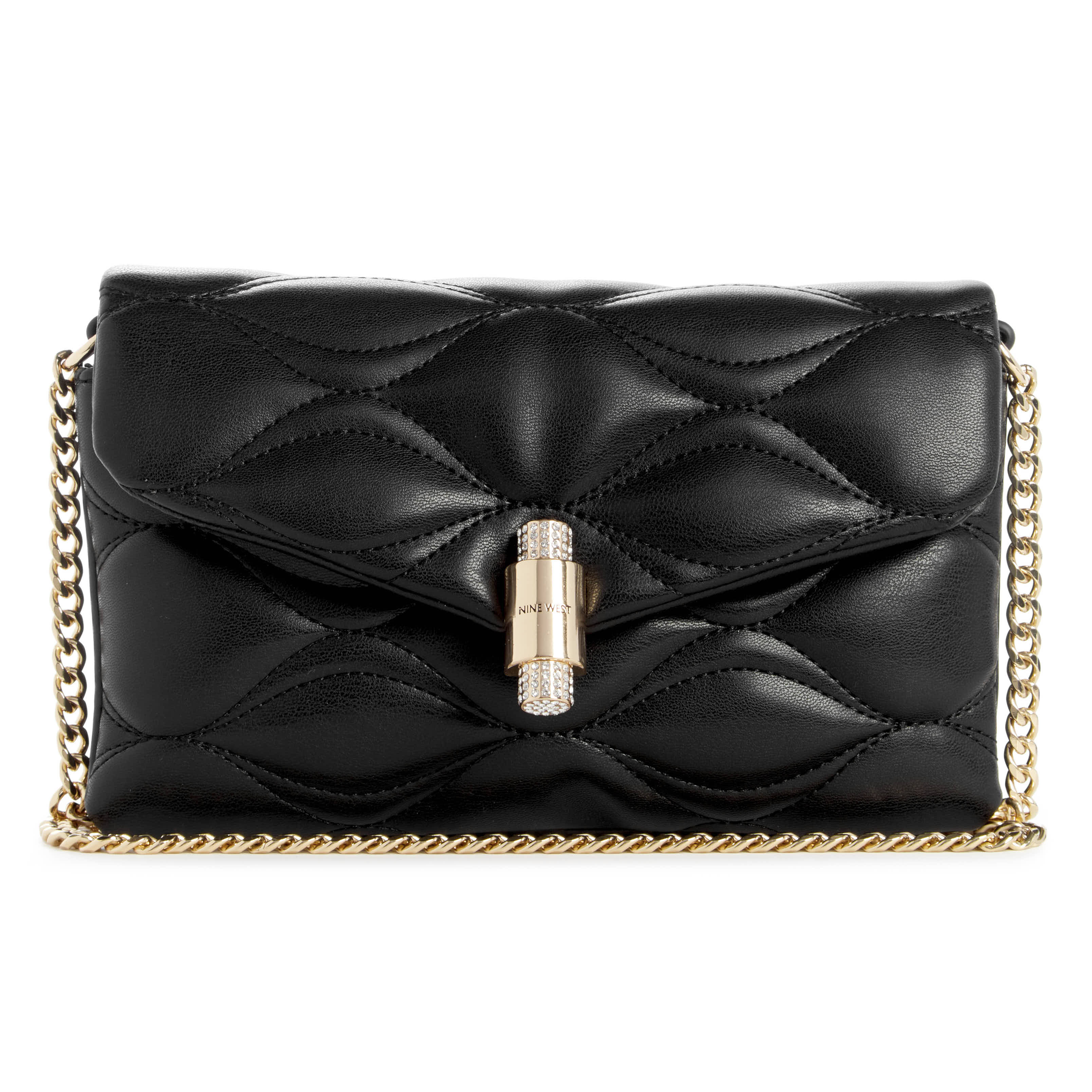 Isa Clutch Bag Black