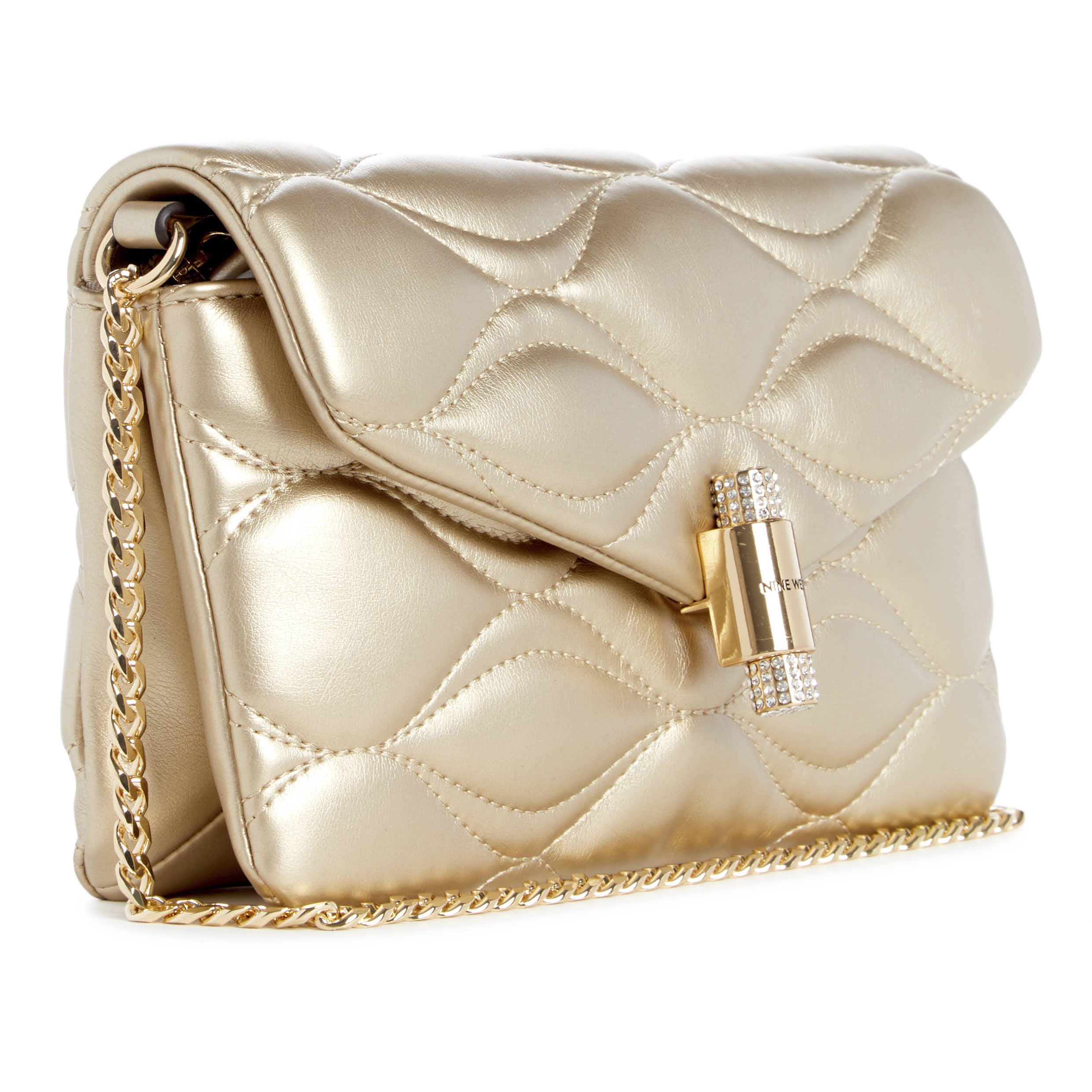 Isa Clutch Bag Golden