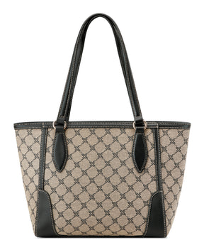 Innes Midi Tote Bag Logo Print Black