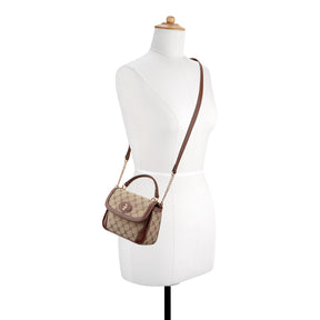 Innes Crossbody Bag Brown Multi