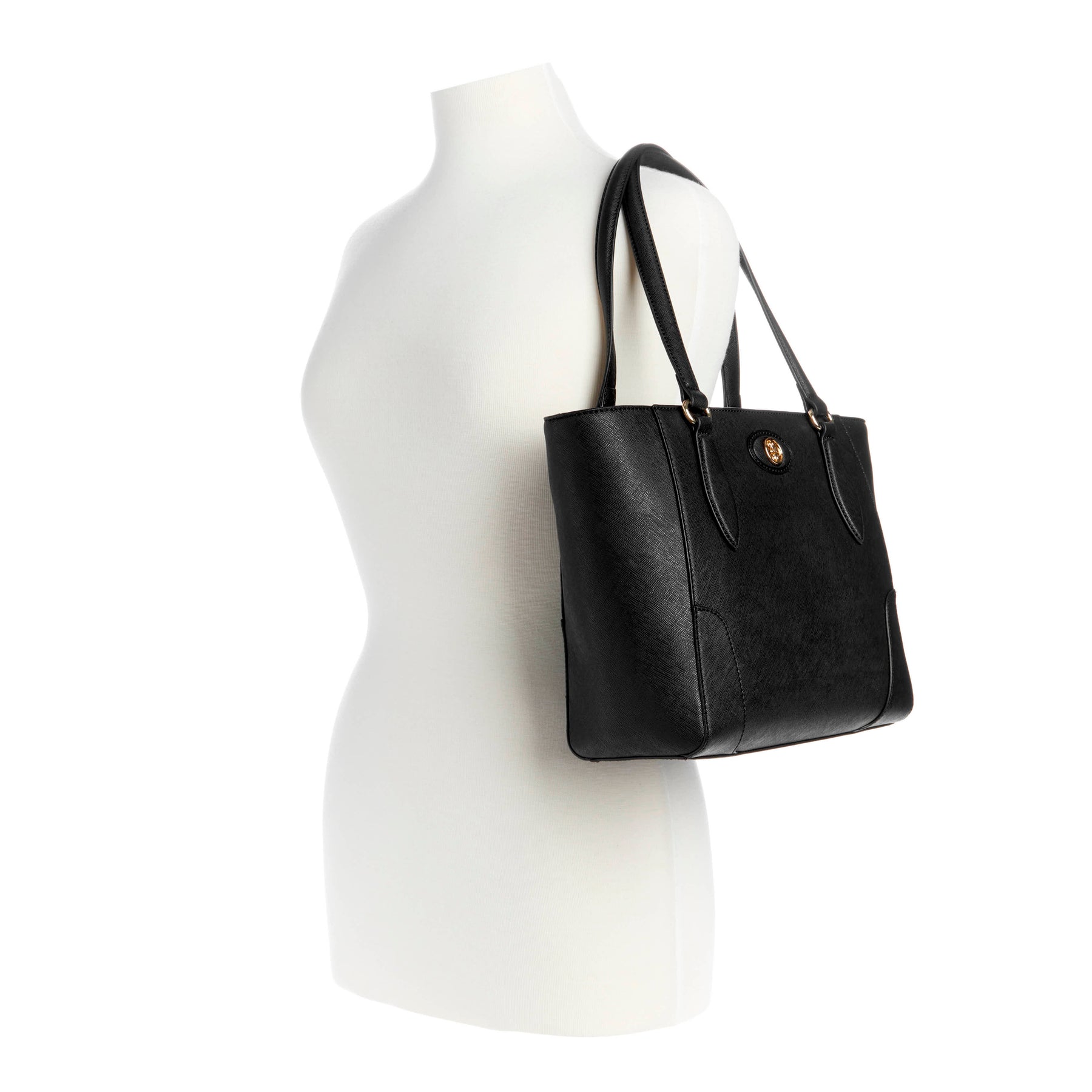 Innes Midi Tote Bag Black