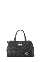 Mylah Satchel Bag Black