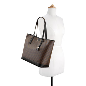 Teagan 2 in 1 Tote Bag Brown