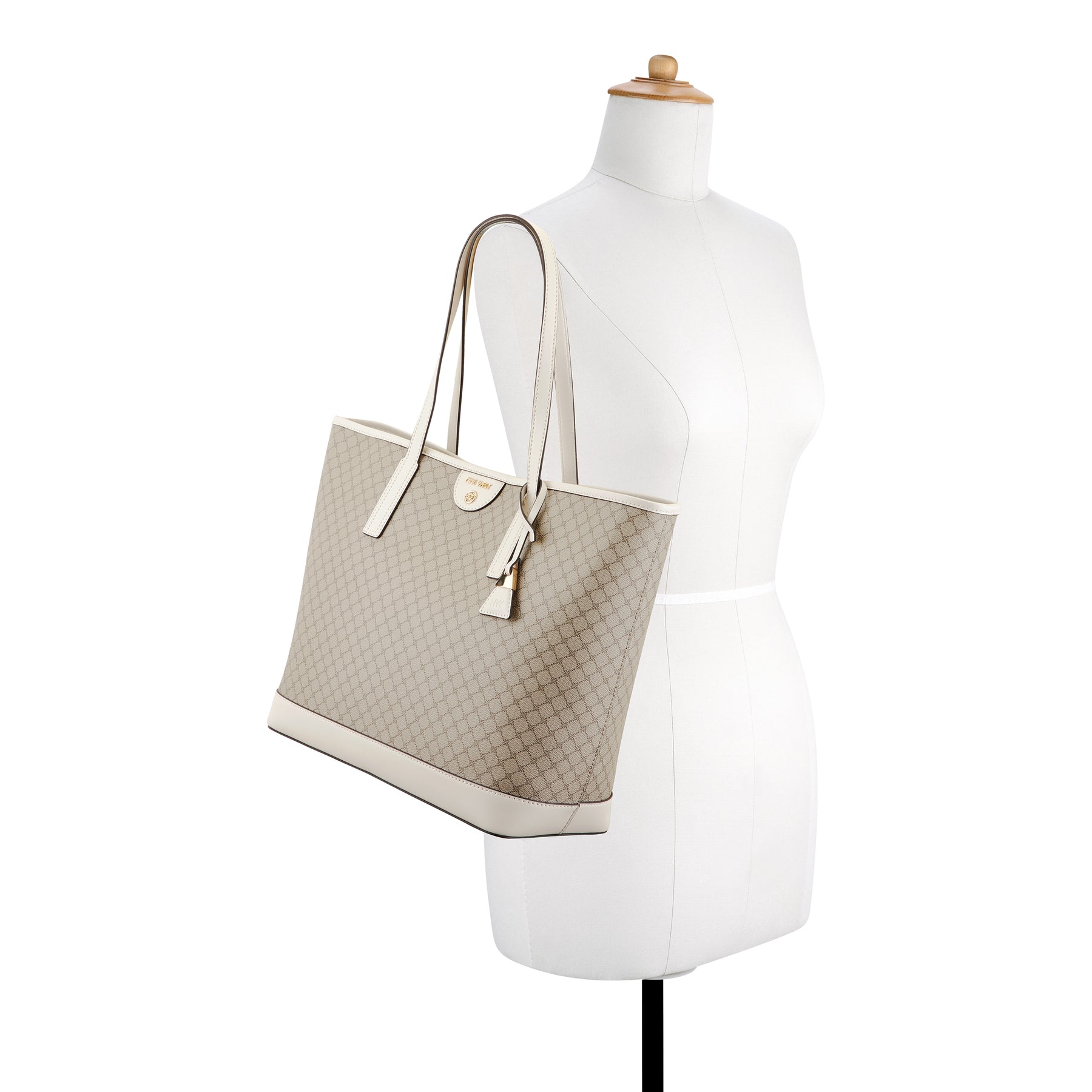 Teagan 2 In 1 Tote Bag Beige