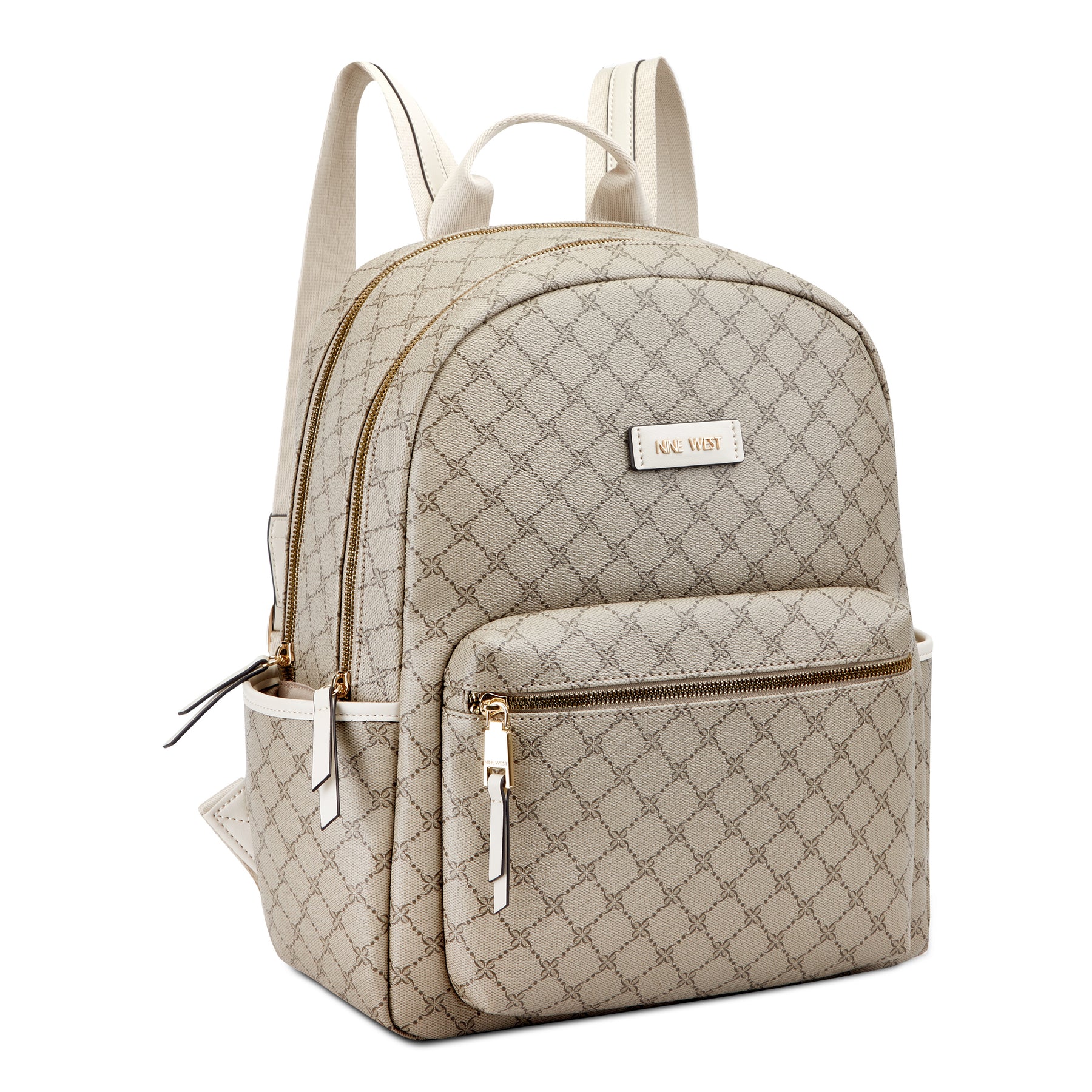 Byron Laptop Backpack Bag Beige