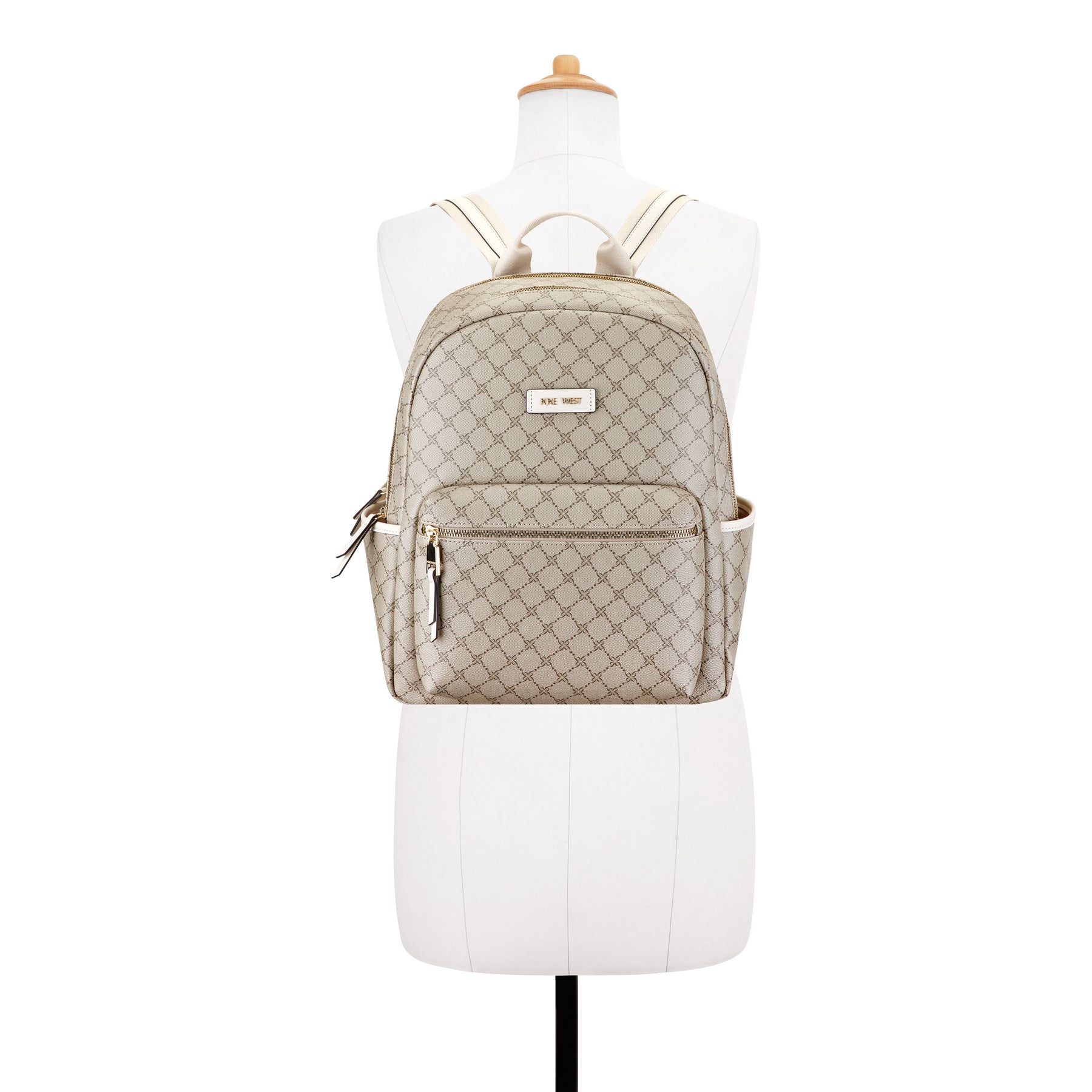 Byron Laptop Backpack Bag Beige