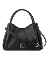 Dorsey Black Satchel Bag
